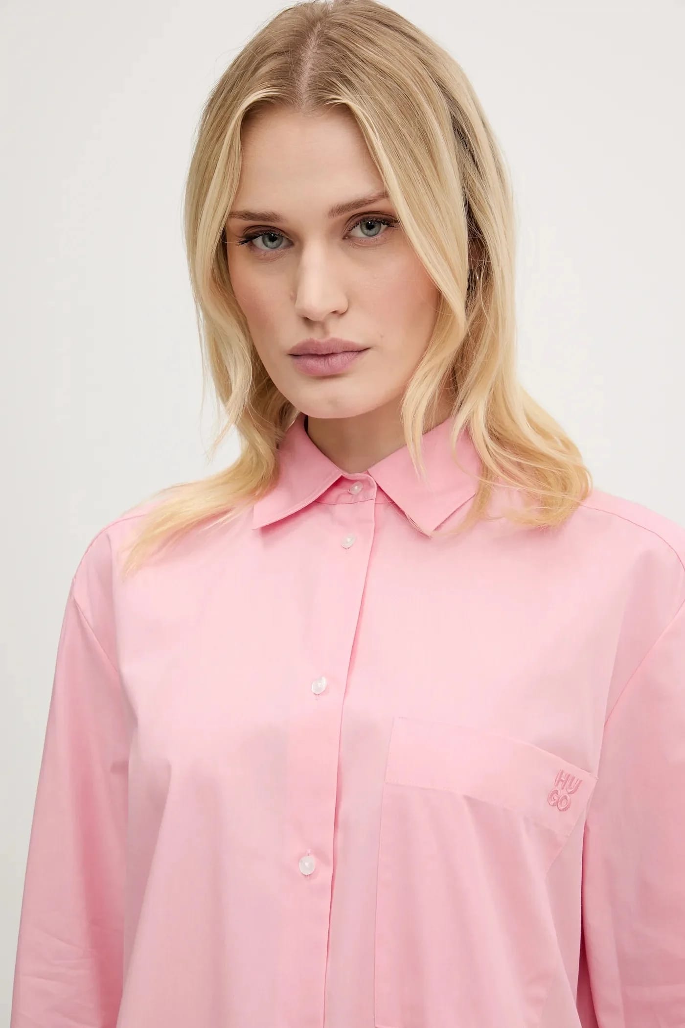Хлопковая рубашка The Oversize Shirt - фото 4