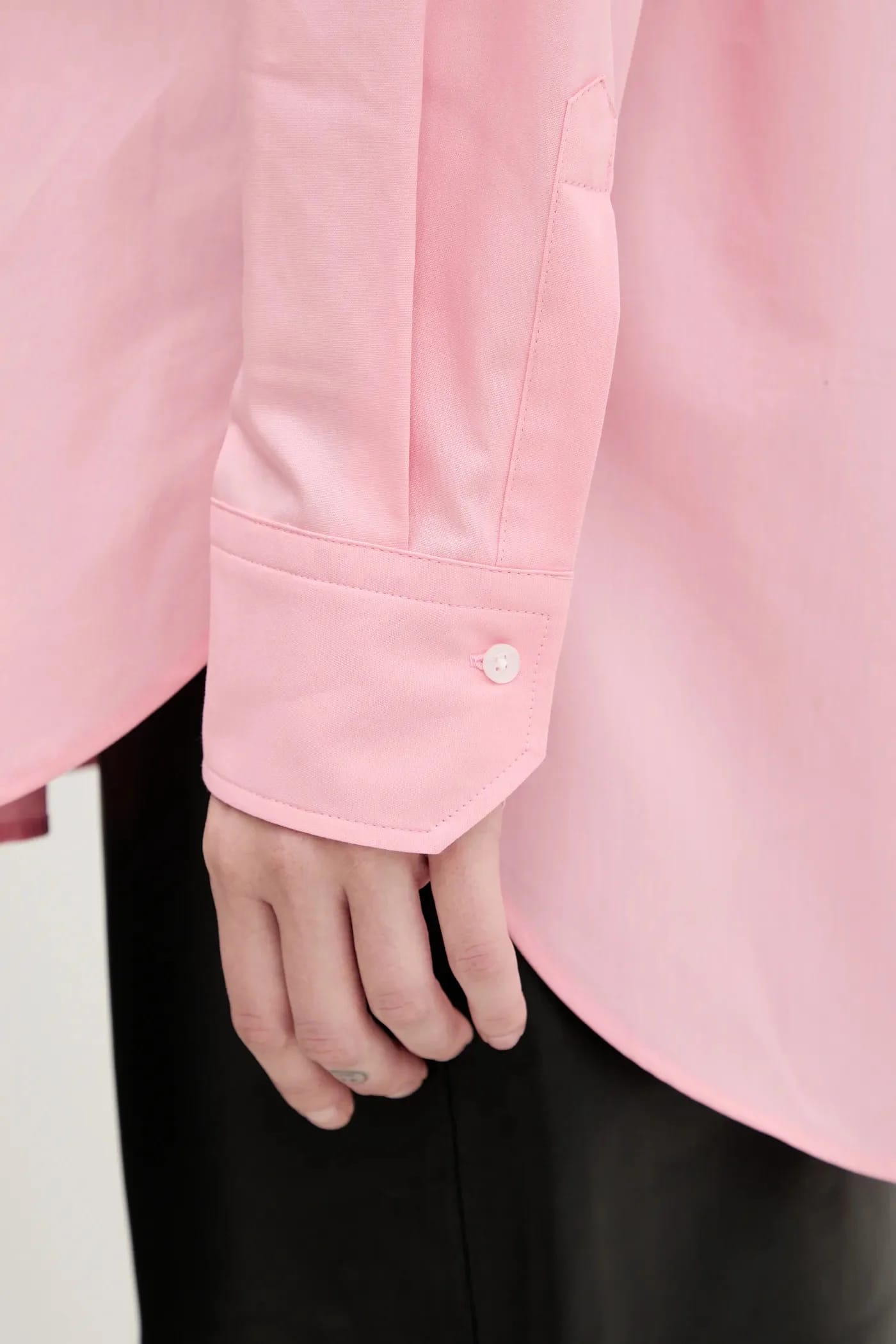 Хлопковая рубашка The Oversize Shirt - фото 5
