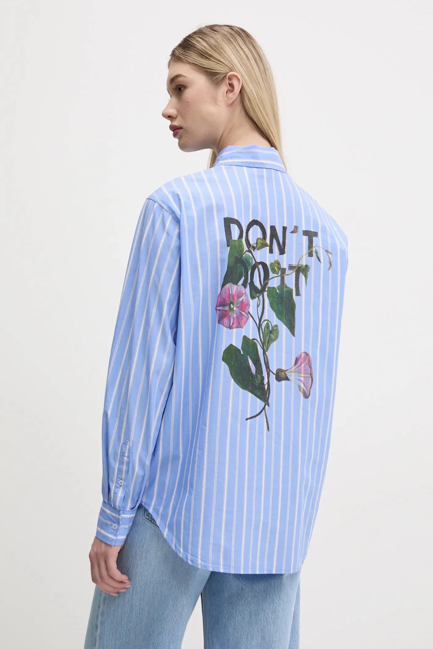 DONT DO IT рубашка из хлопка