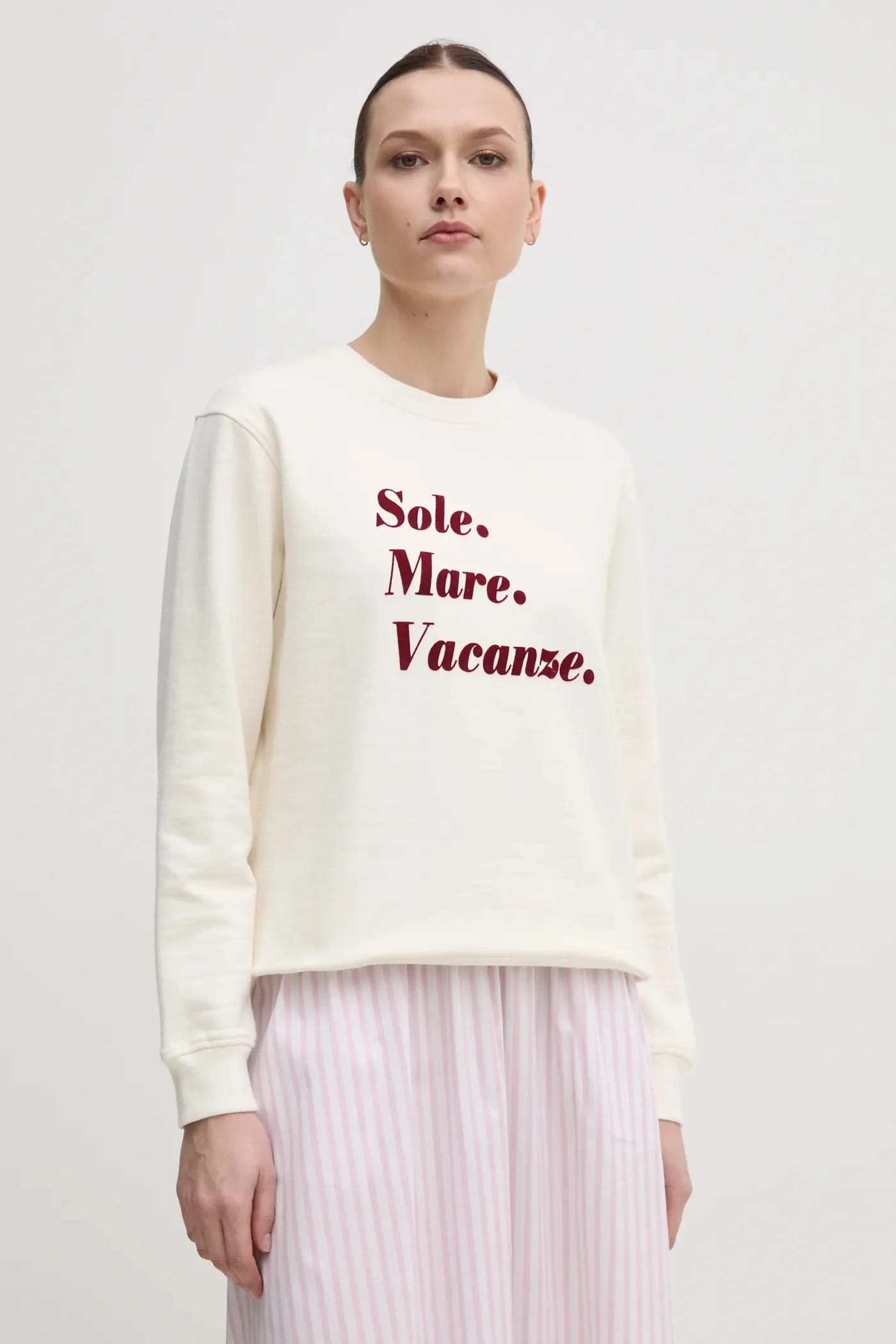 Толстовка Sole Mare из флока