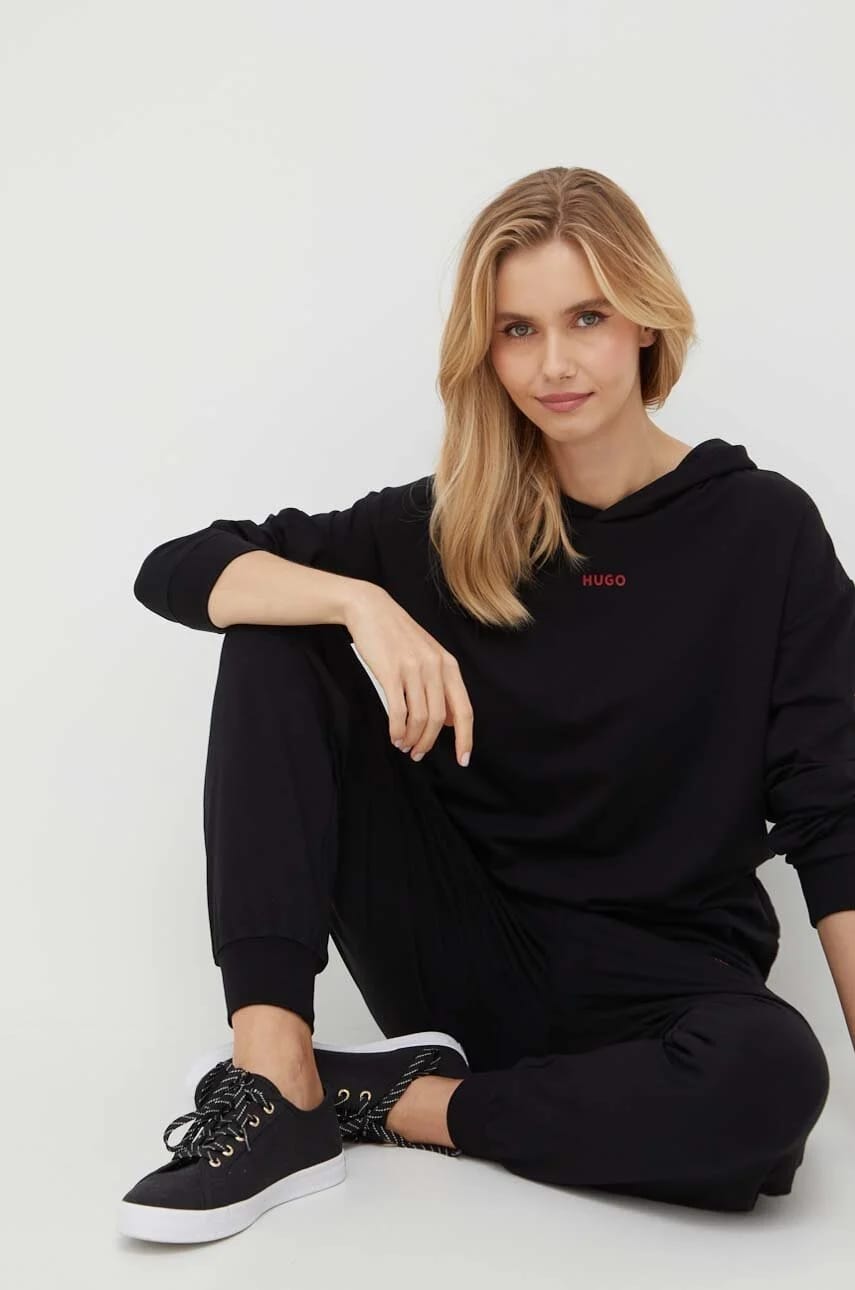 Lounge толстовка SHUFFLE_HOODIE черная для женщин - фото 3