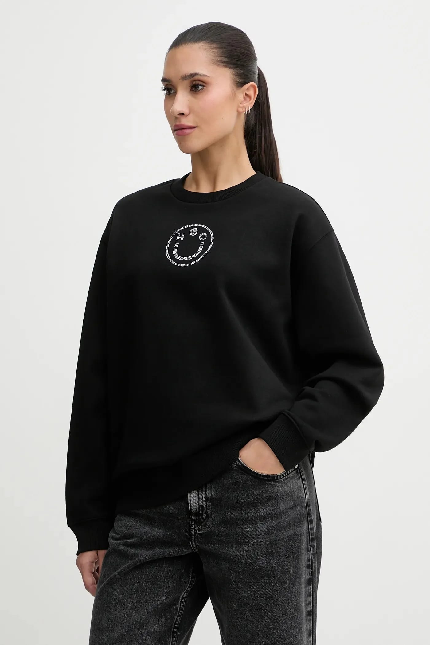 Хлопковая толстовка Classic Crew_B_2