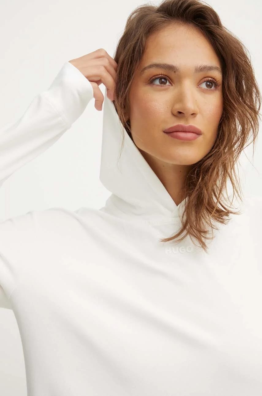 Lounge толстовка SHUFFLE_HOODIE бежевая для женщин - фото 4