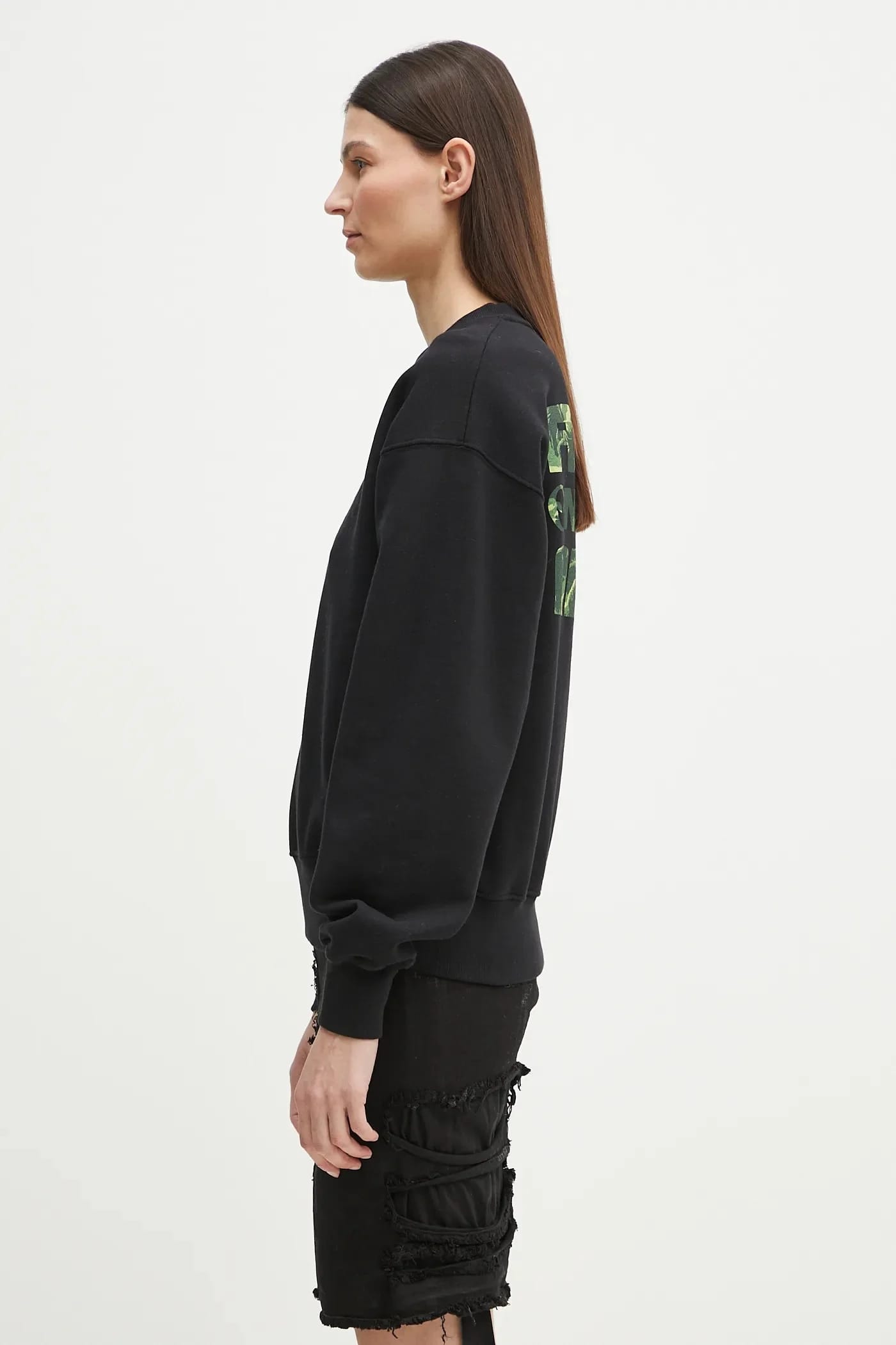 Хлопковая толстовка Alien Shall Not Sweatshirt - фото 4
