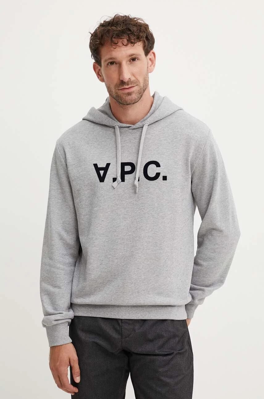 Хлопковая толстовка с капюшоном стандарт grand vpc GOTS