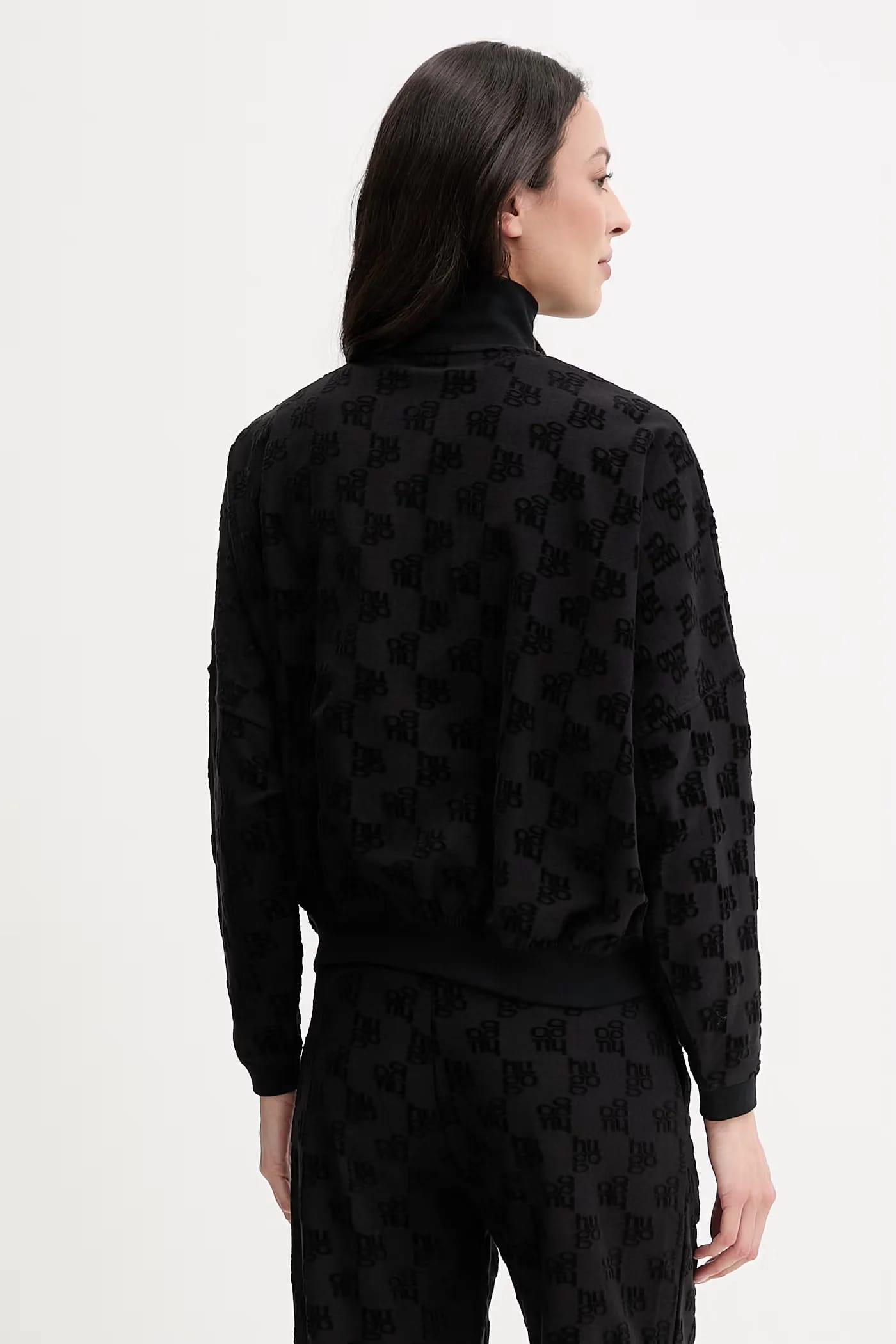 Lounge женская толстовка из хлопка TERRYMONOGRAM_JACKET - фото 3