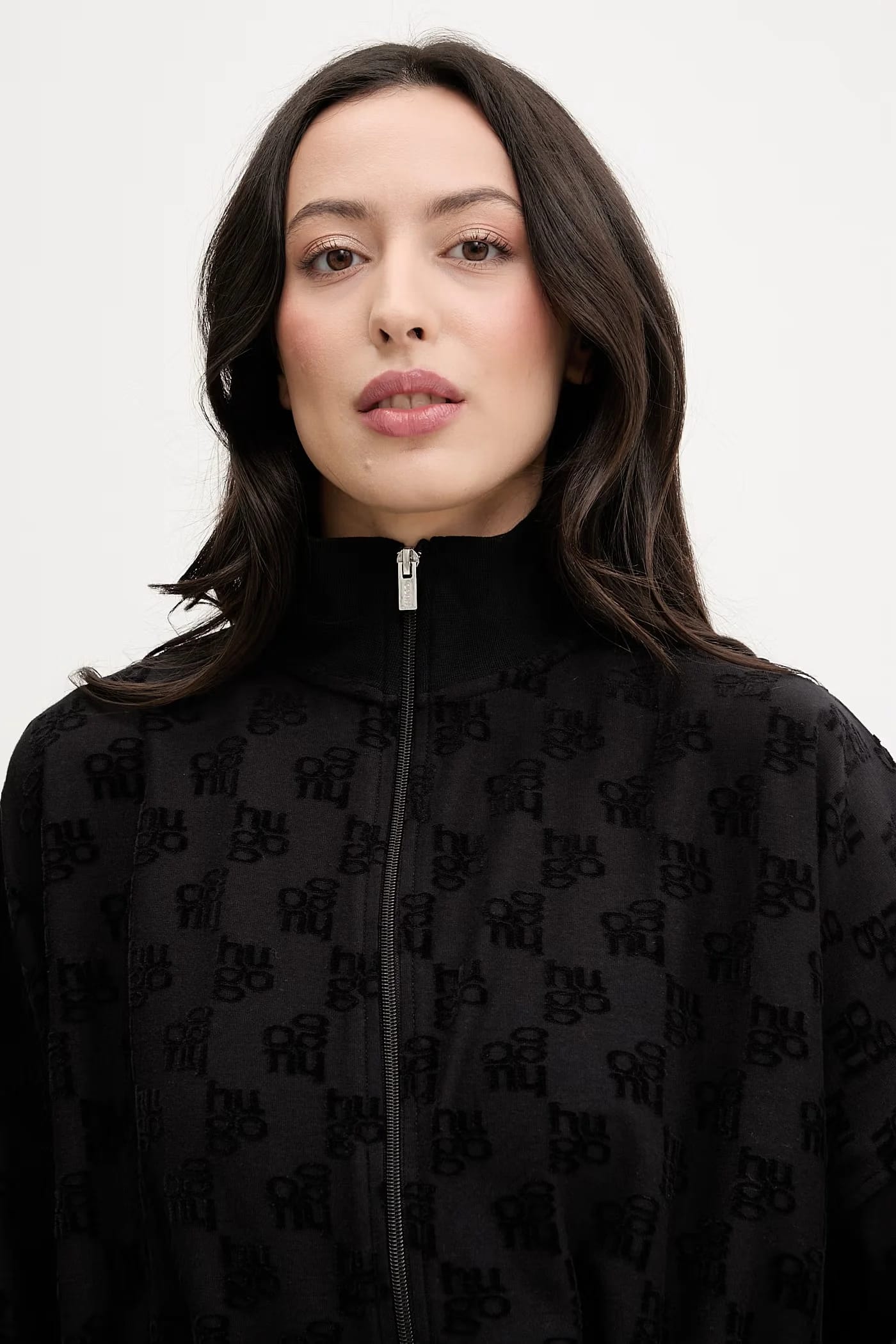 Lounge женская толстовка из хлопка TERRYMONOGRAM_JACKET - фото 4