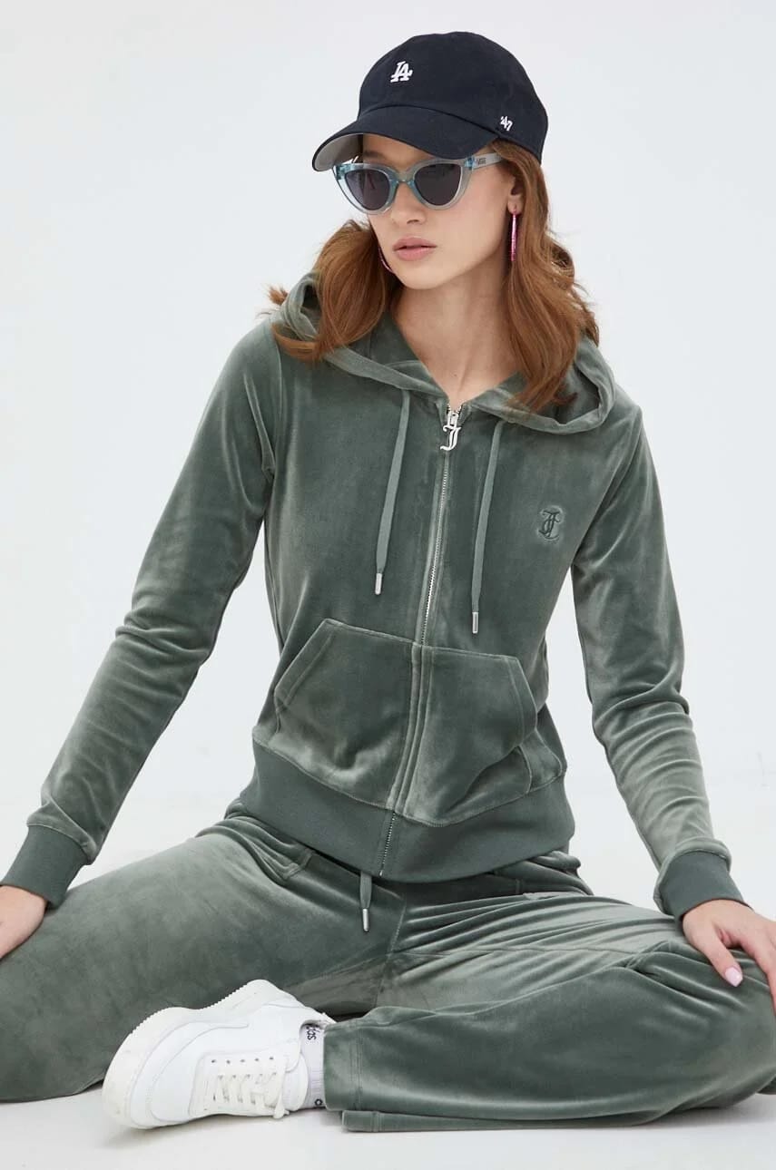 Велюровый свитшот Juicy Couture