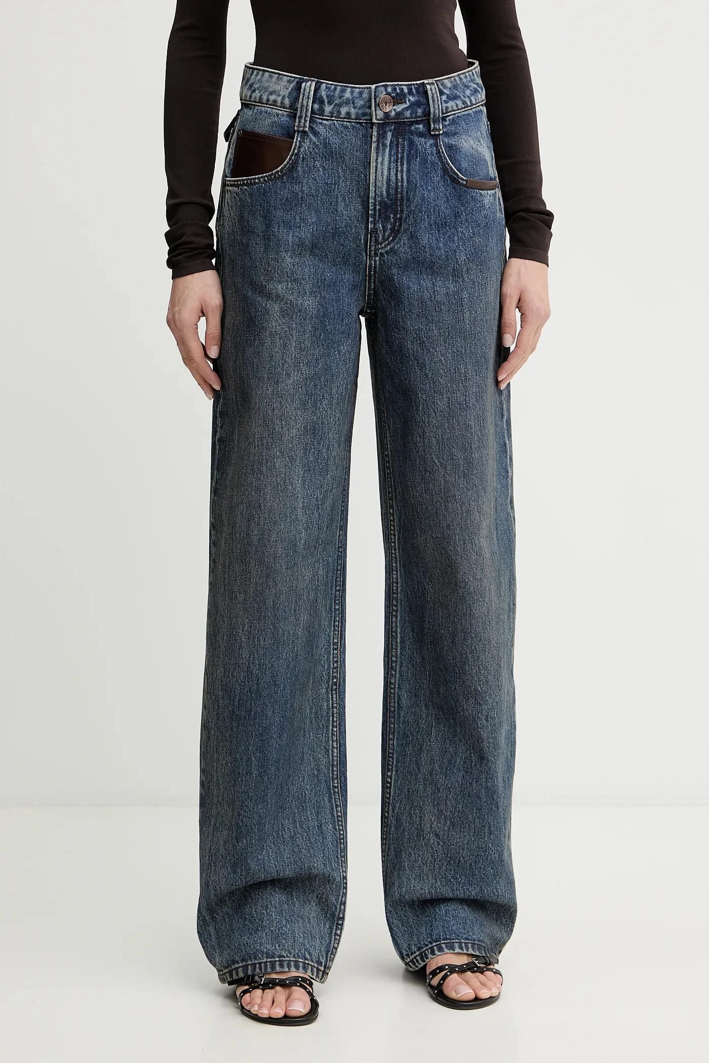 Джинсы синие для женщин