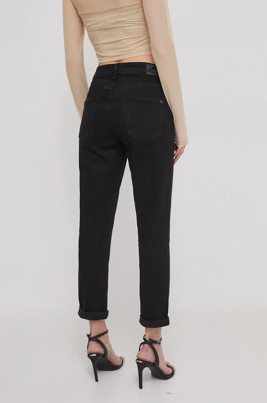 TAPERED JEANS Джинсы HW SPARKLE - фото 2