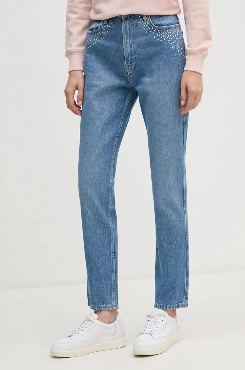 SLIM JEANS UHW Джинсы SPARKLE