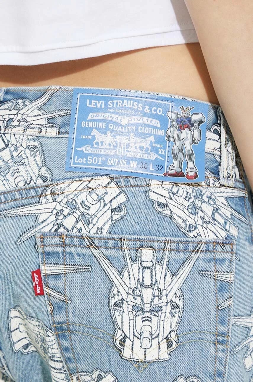Джинсы Levi's x Gundam SEED - фото 5