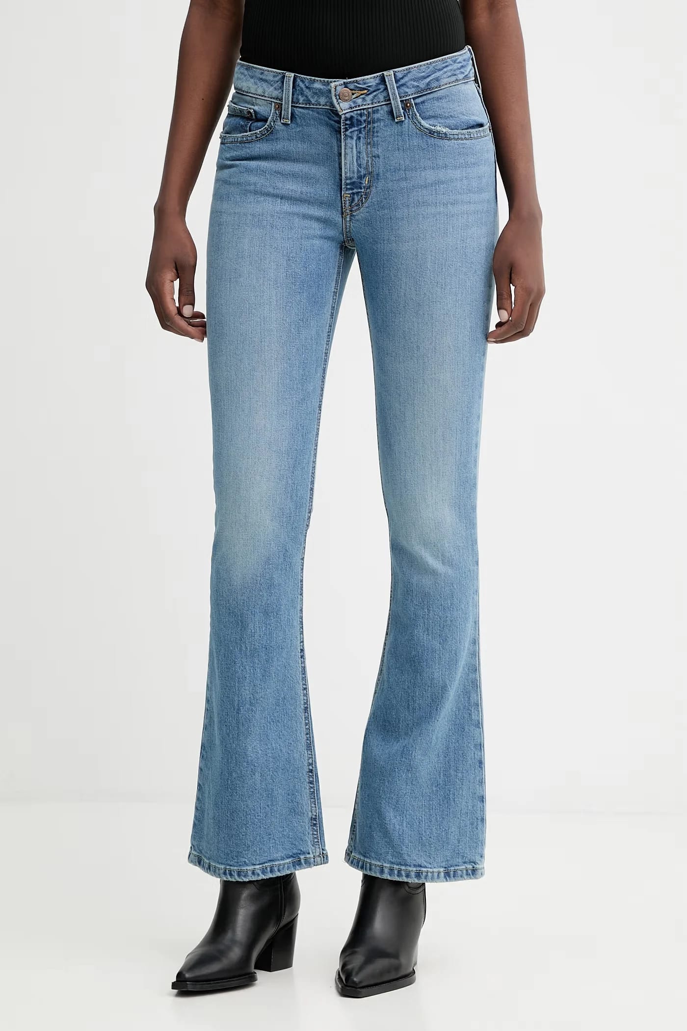 джинсы LOW SLIM BOOT