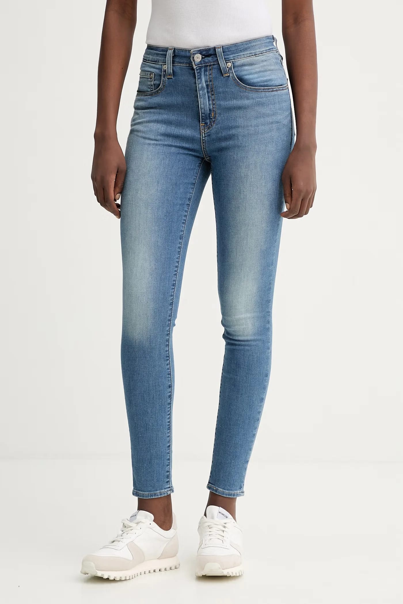 Джинсы 721 HIGH RISE SKINNY синие для женщин