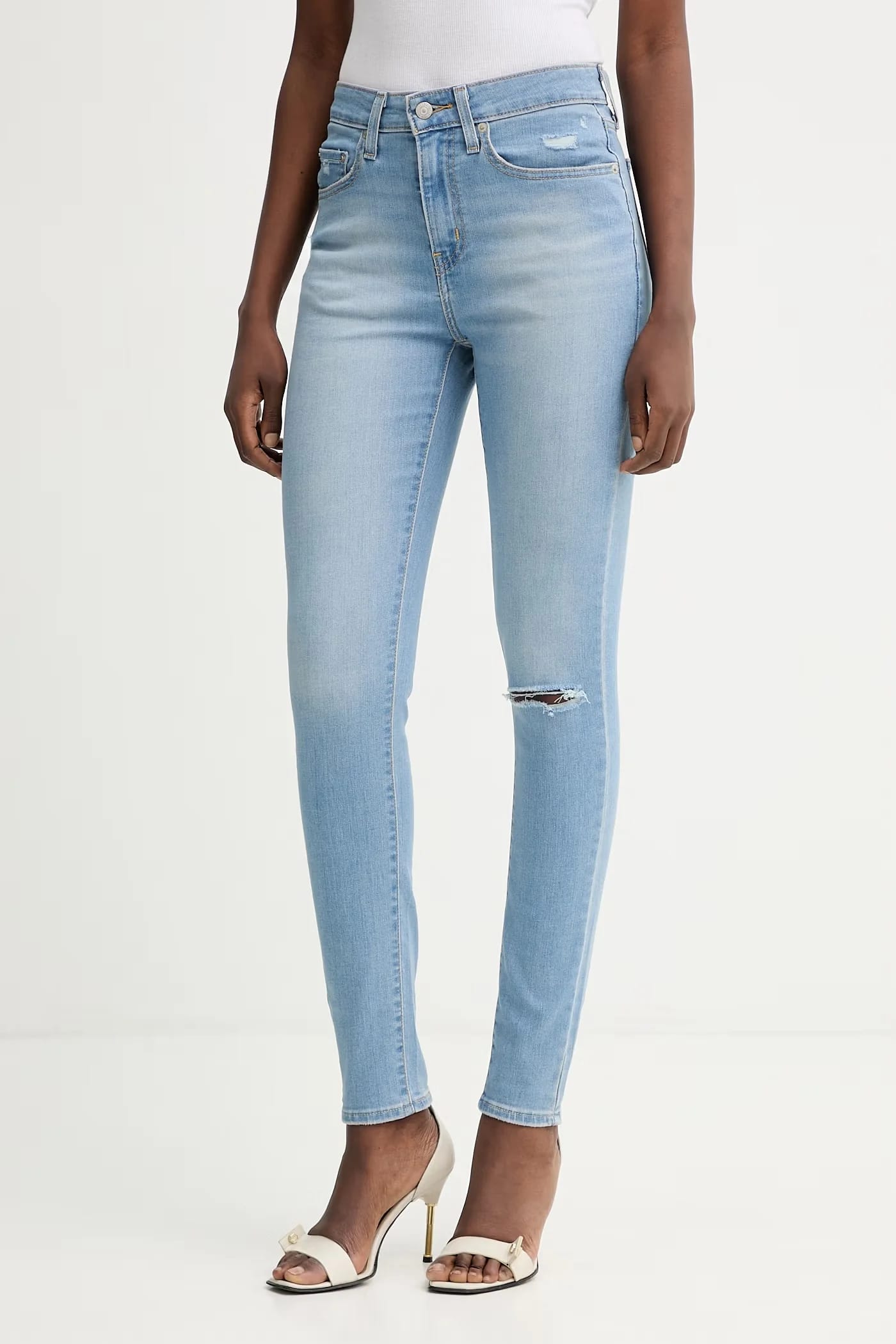 Джинсы 721 HIGH RISE SKINNY синие для женщин