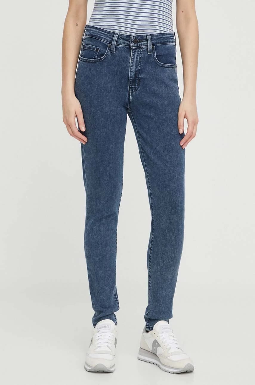 Джинсы 721 HIGH RISE SKINNY синие для женщин