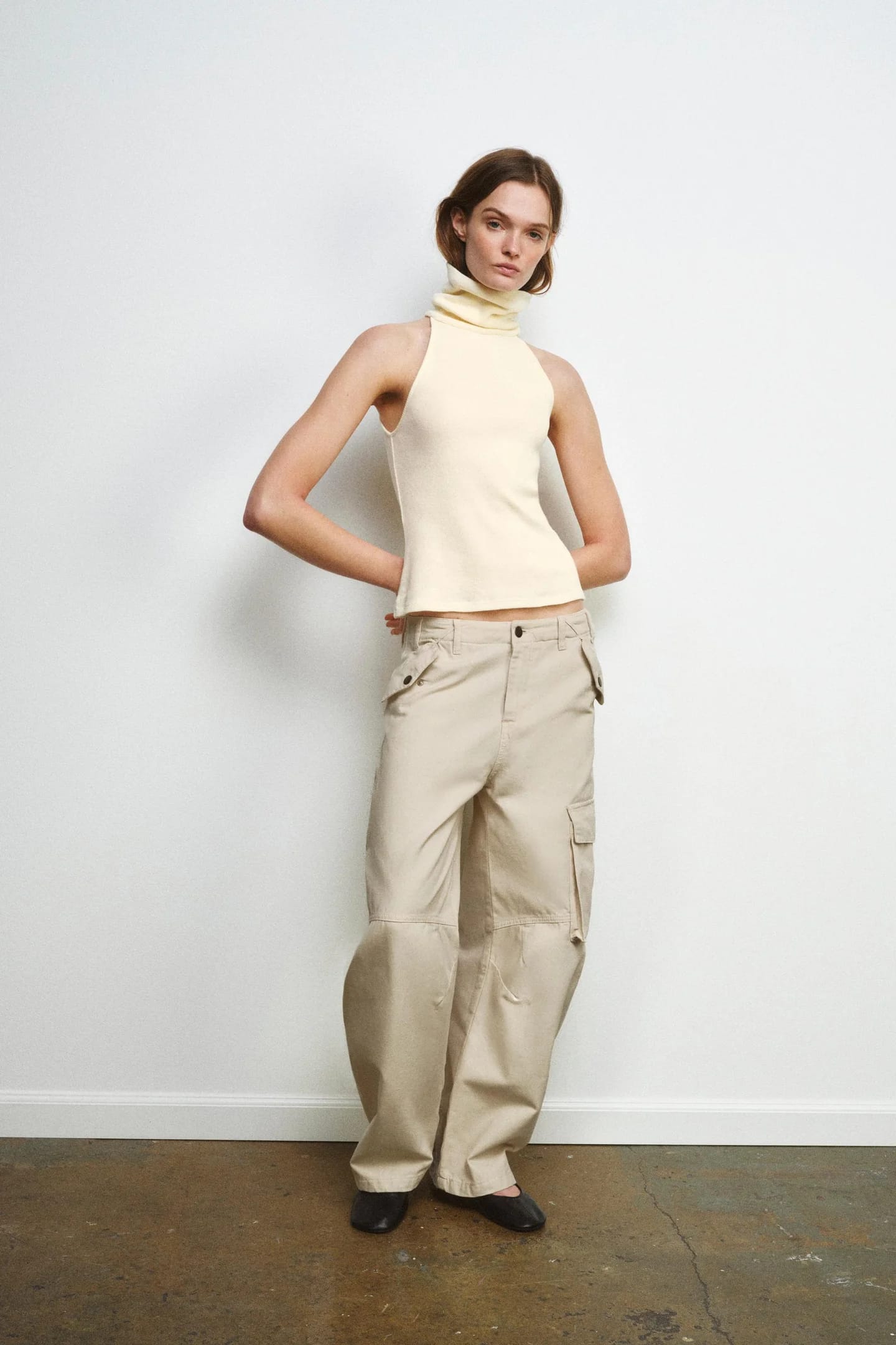 БРЮКИ-КАРГО ИЗ КОЛЛЕКЦИИ ZW - фото 2