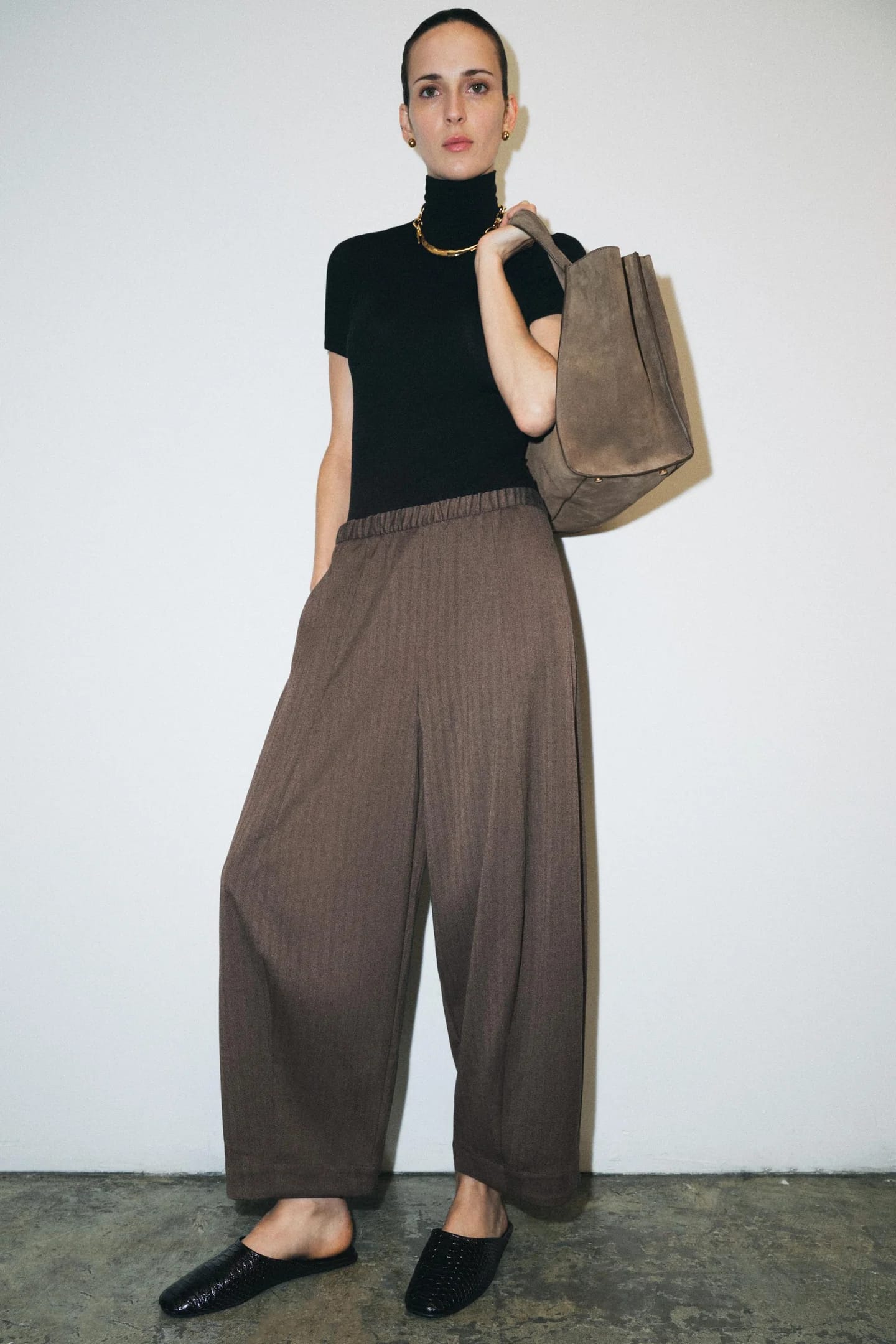 ШИРОКИЕ БРЮКИ ZW COLLECTION