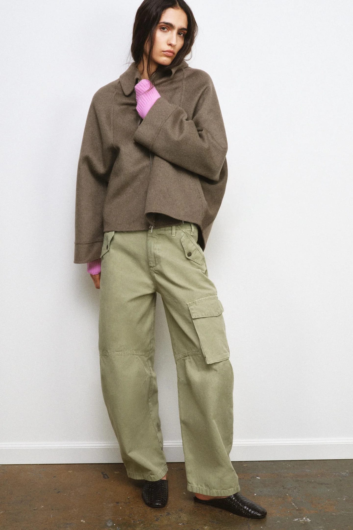 КУРТКА ИЗ ШЕРСТИ НА МОЛНИИ ИЗ КОЛЛЕКЦИИ ZW - фото 2