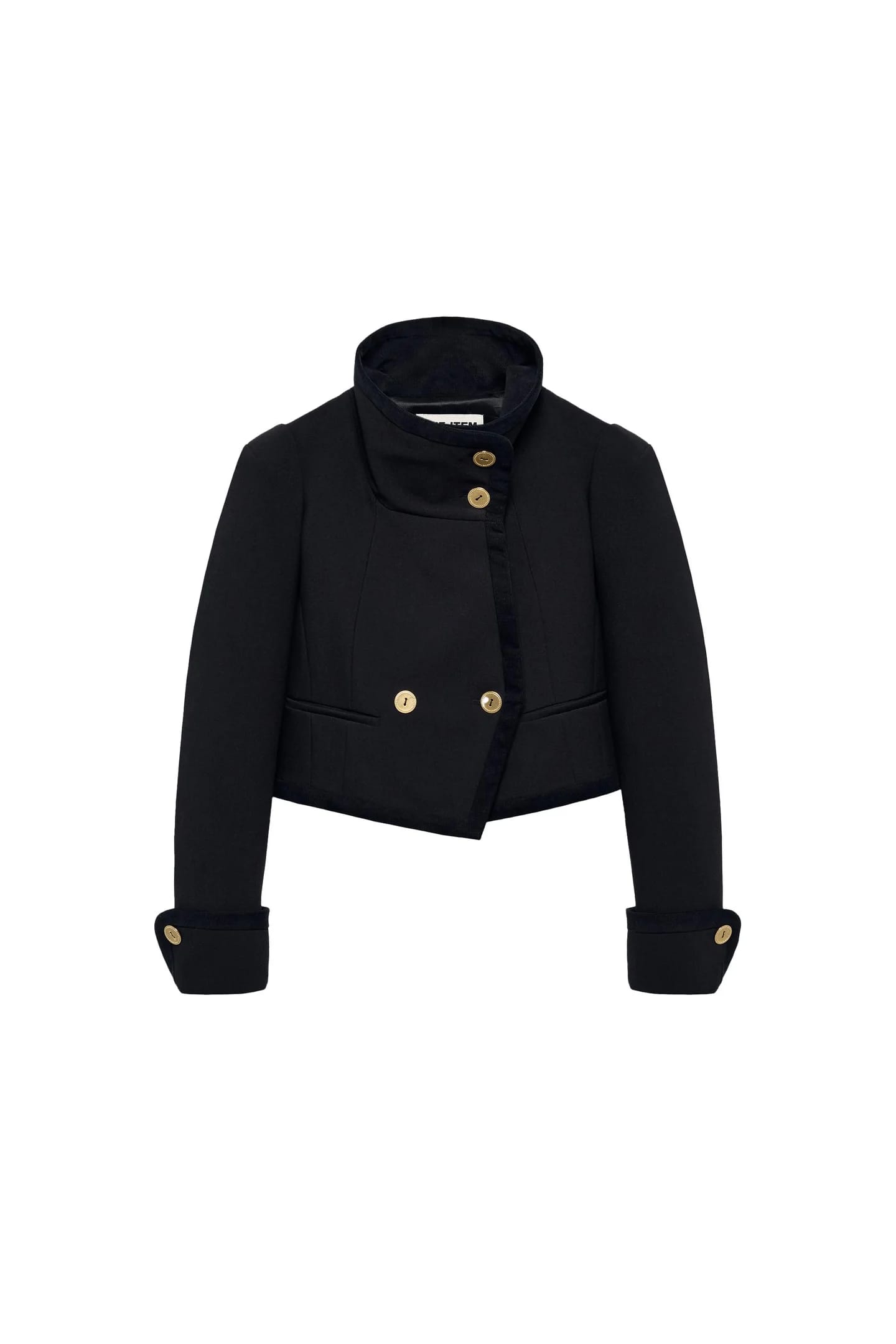 КОРОТКАЯ КУРТКА НА ПУГОВИЦАХ – ИЗДЕЛИЕ Zara ДЛЯ ЖЕНЩИН - фото 3