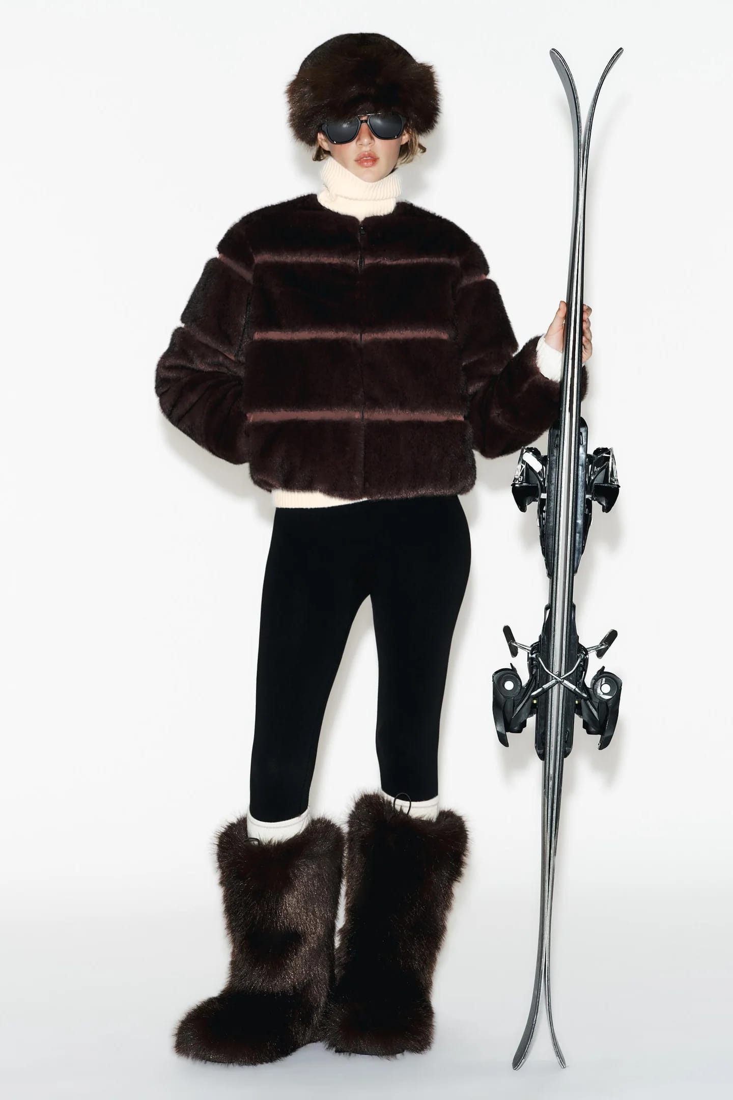 HEIQ XREFLEX™ SKI COLLECTION КОРОТКАЯ ШУБА ИСКУССТВЕННОГО МЕХА - фото 2