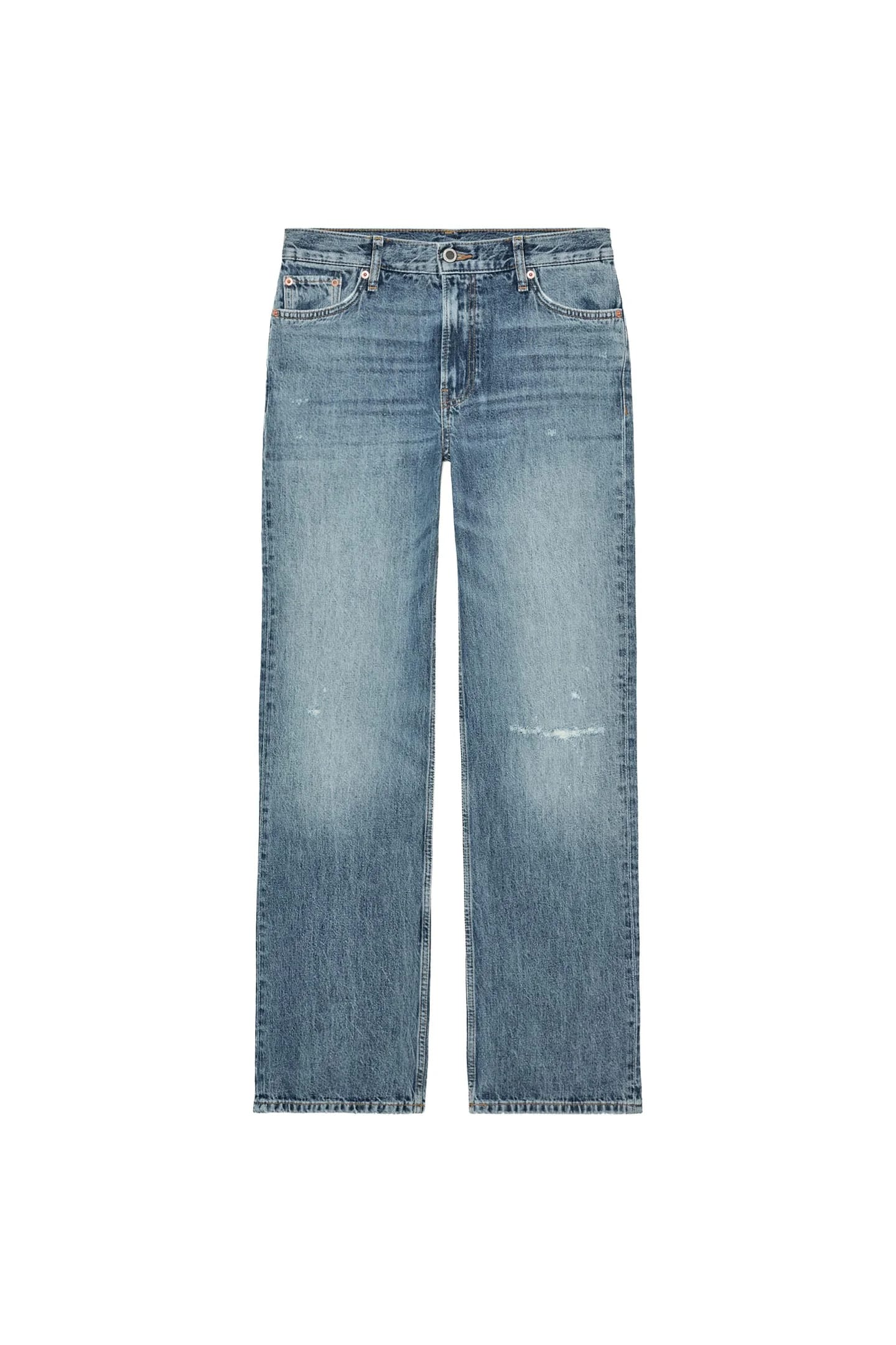 ДЖИНСЫ BOOTCUT СРЕДНЕЙ ТАЛИИ ИЗ КОЛЛЕКЦИИ ZW - фото 3