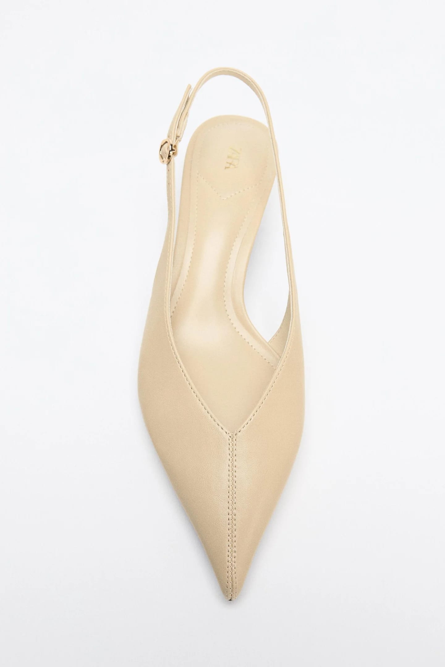 ТУФЛИ НА ОТКРЫТОМ КАБЛУКЕ, DUCK HEEL