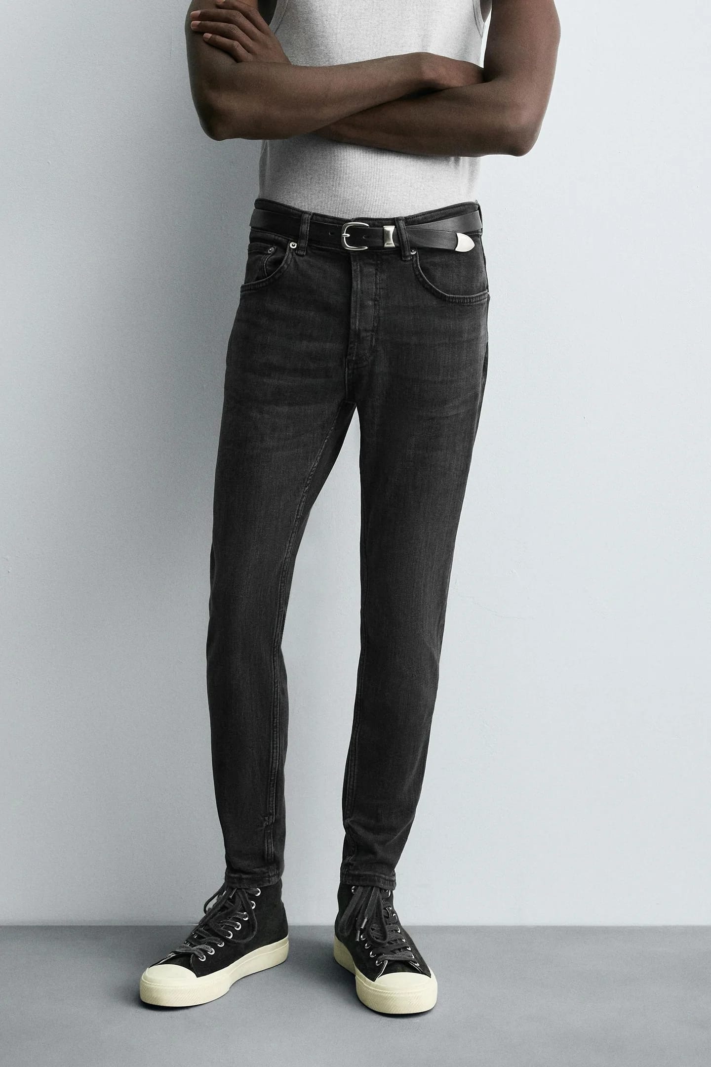 ДЖИНСЫ СКИННИ, ВЫШЕ лодыжки - фото 2