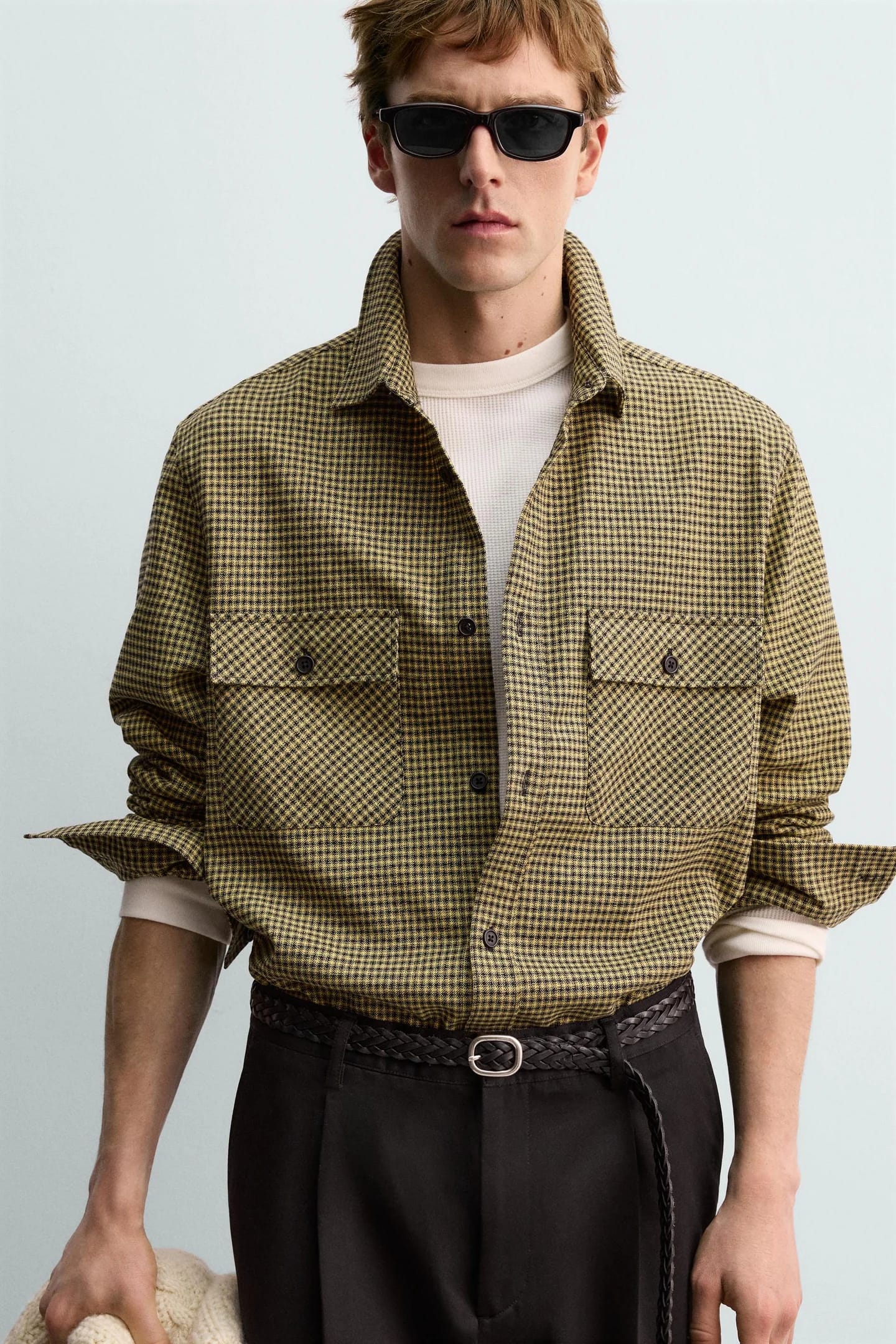 ФЛАНЕЛЕВАЯ РУБАШКА AARON LEVINE X Zara
