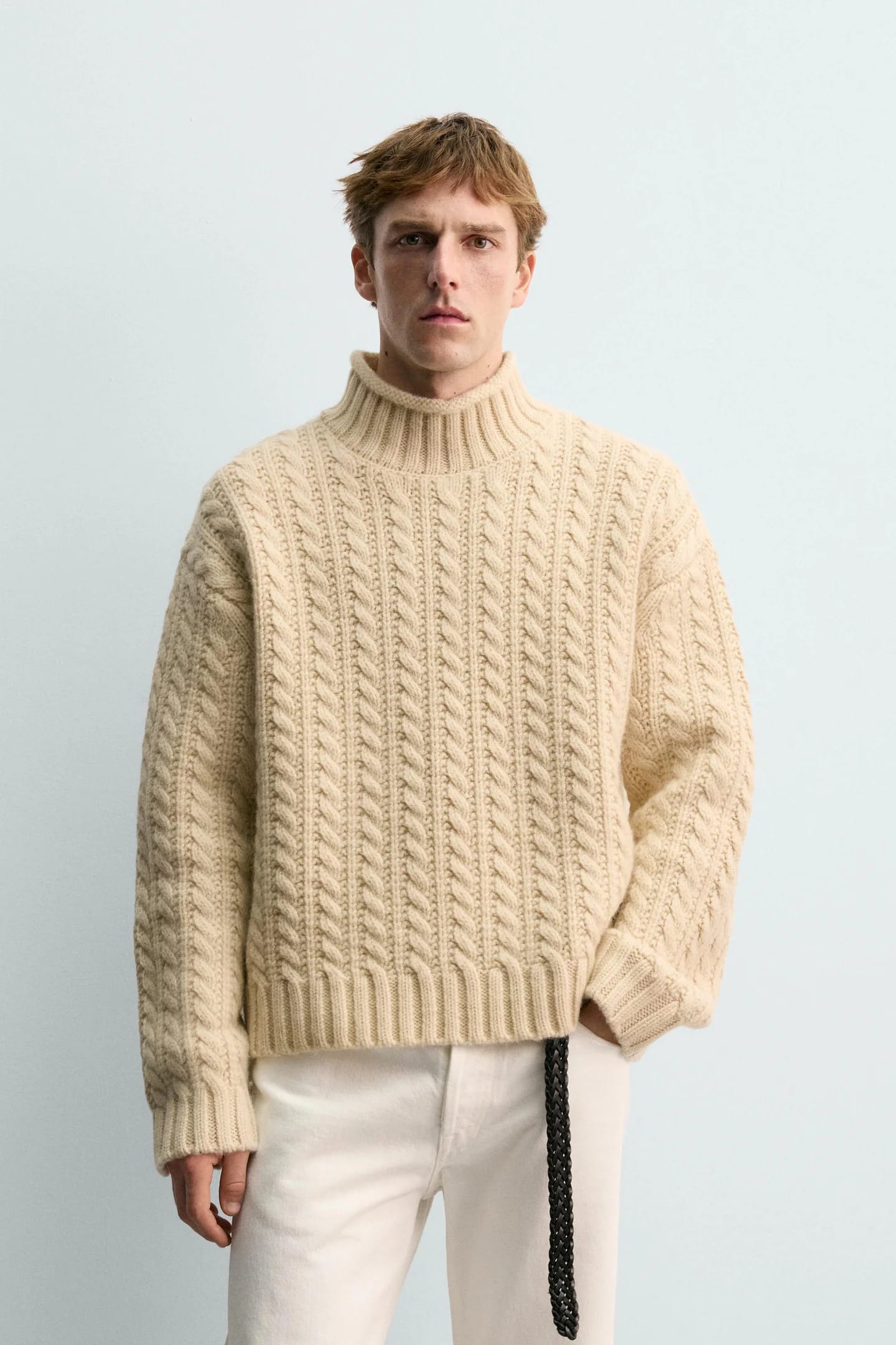 ШЕРСТЯНОЙ СВИТЕР AARON LEVINE X Zara