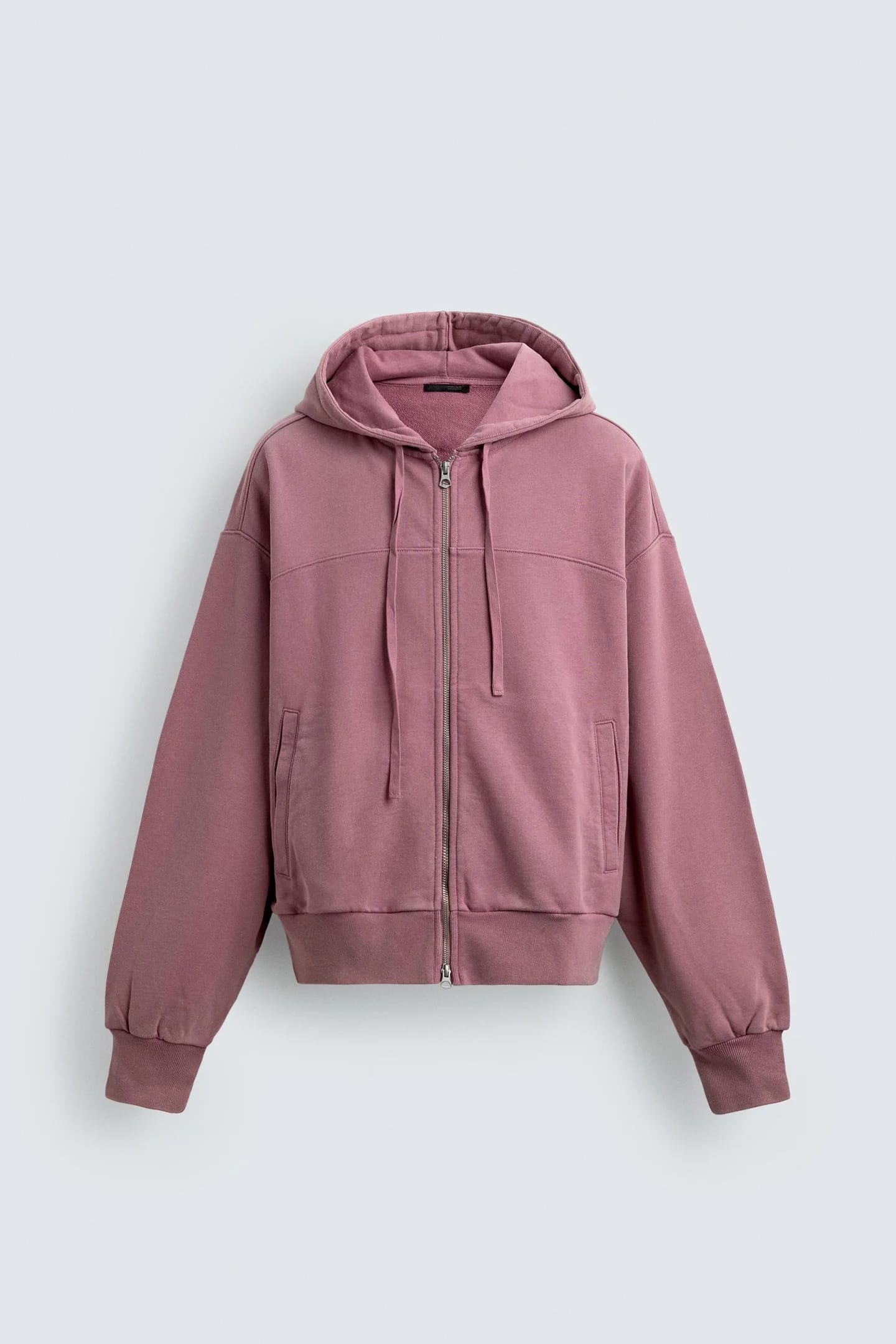 СВИТШОТ BOXY FIT С ЭФФЕКТОМ СТИРКИ