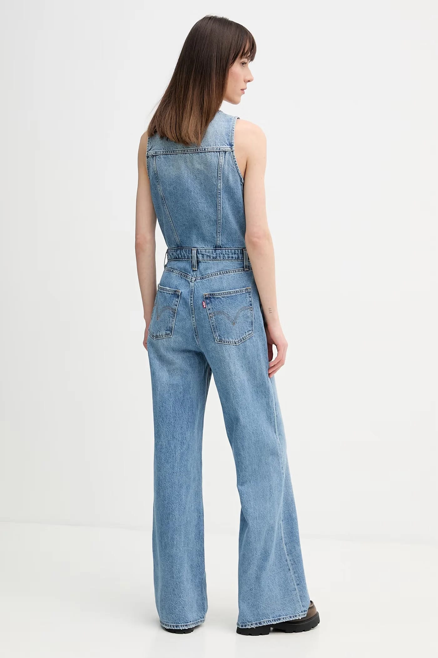 Джинсовый комбинезон DNM VEST WIDELG - фото 3