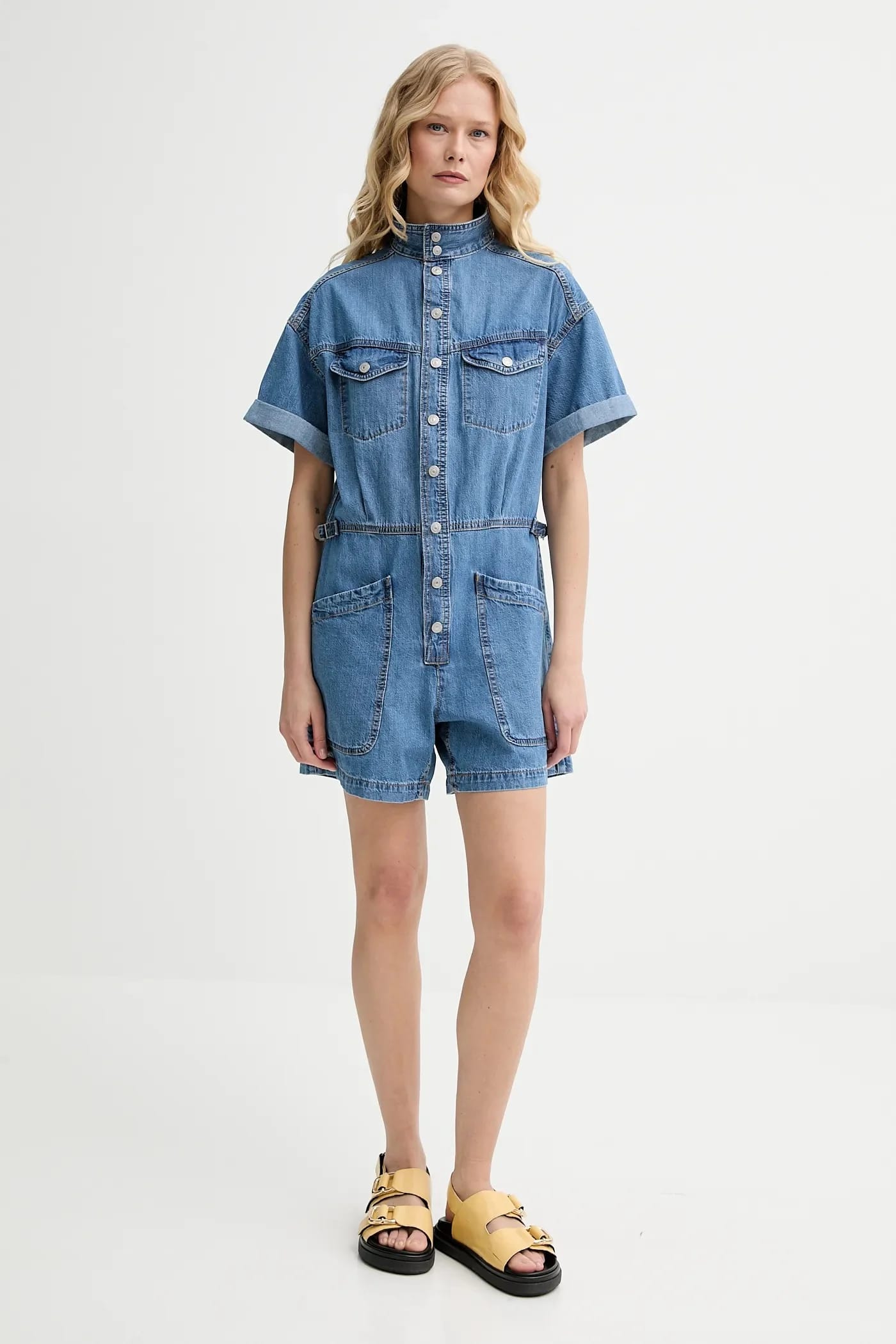Джинсовый комбинезон SS SURPLUS ROMPER - фото 2