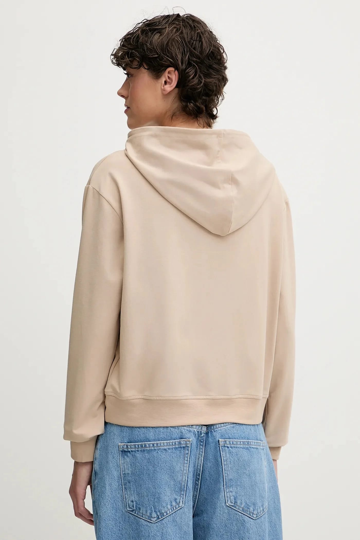 Lounge толстовка SHUFFLE_HOODIE бежевая для женщин - фото 2