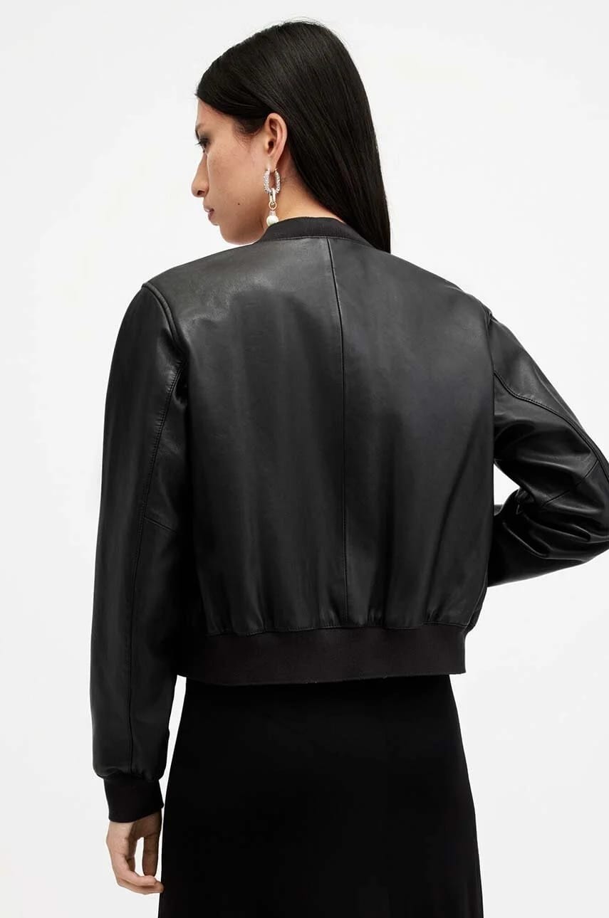 ORTEN BOMBER JACKET кожаная куртка - фото 3