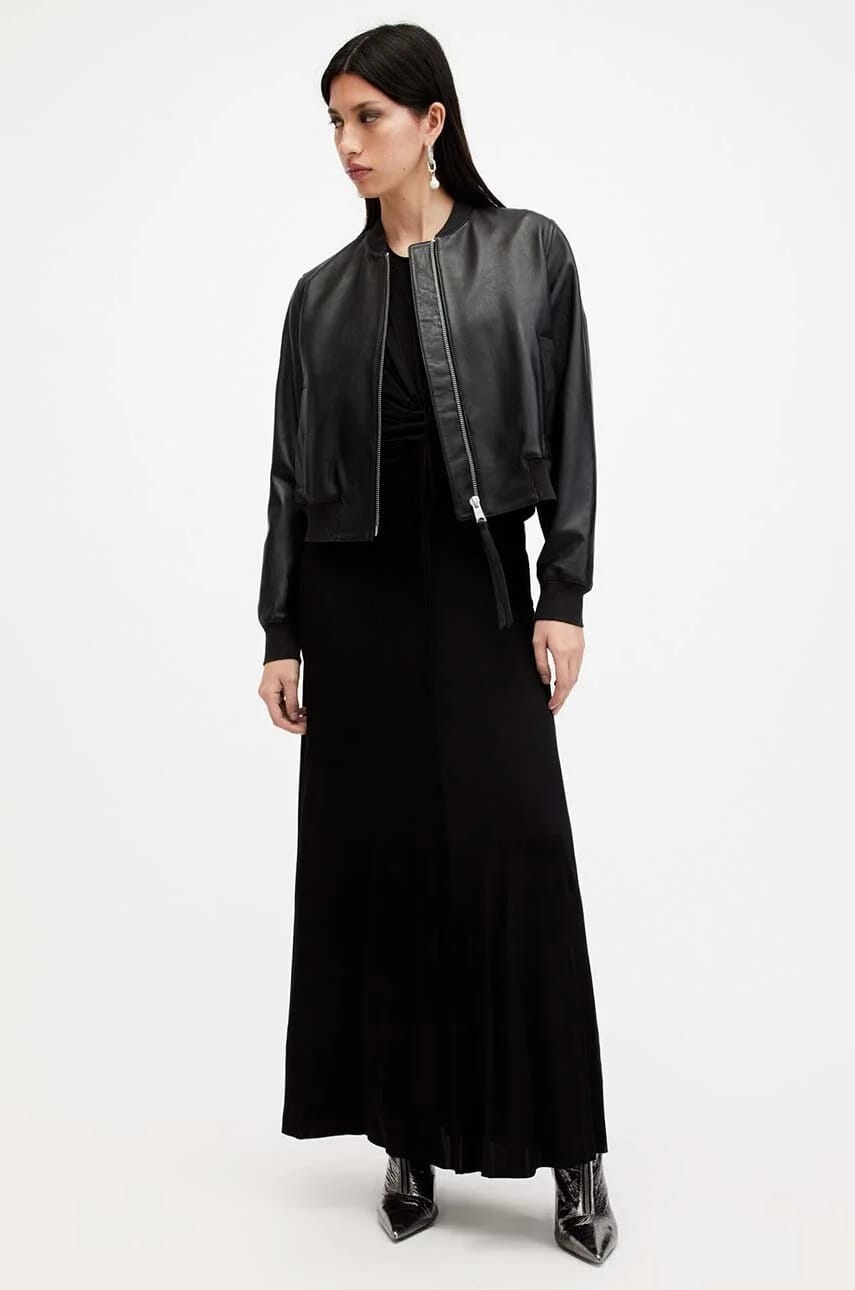 ORTEN BOMBER JACKET кожаная куртка - фото 6
