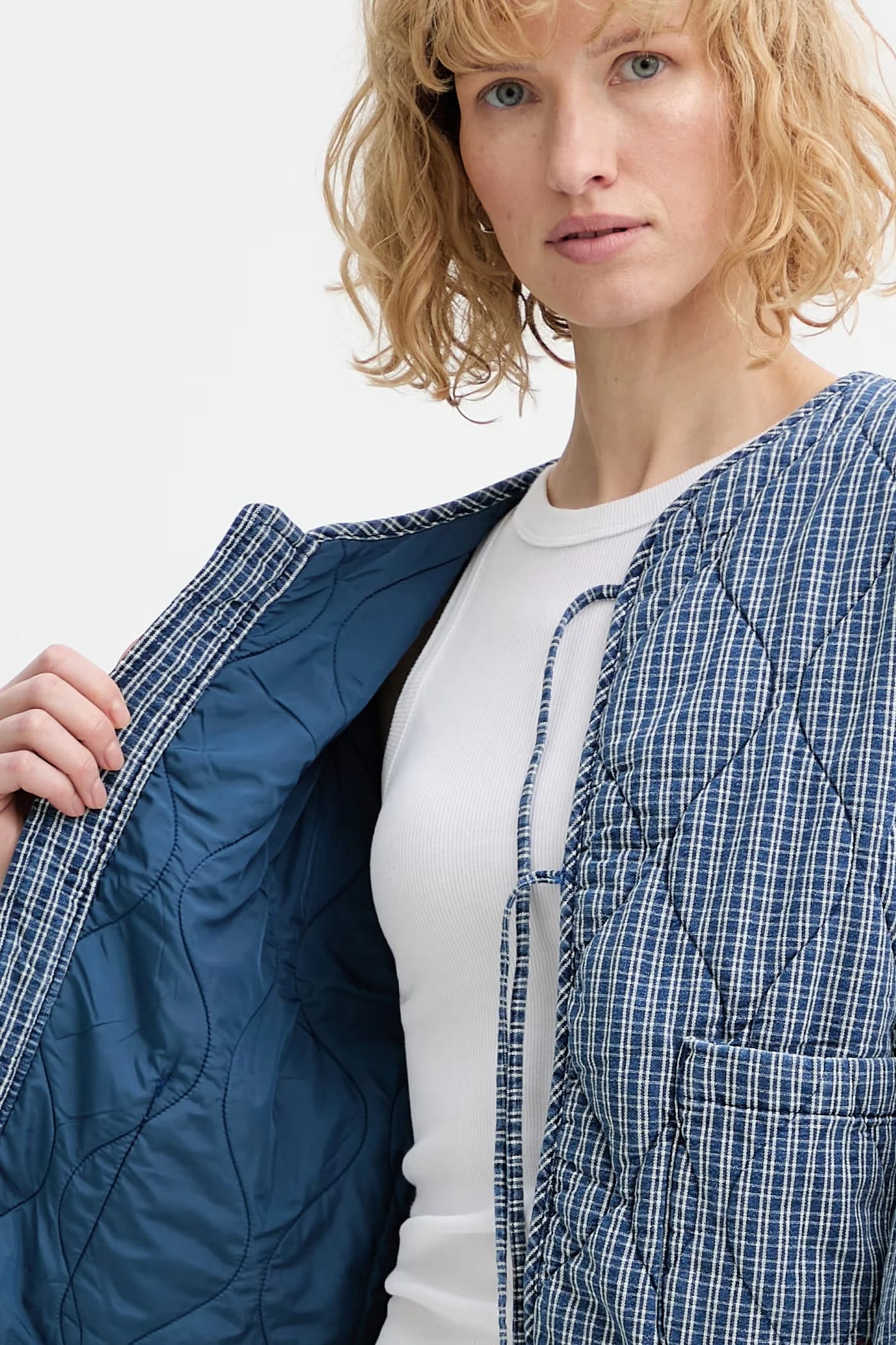 RUE LINER JACKET куртка из хлопка - фото 6