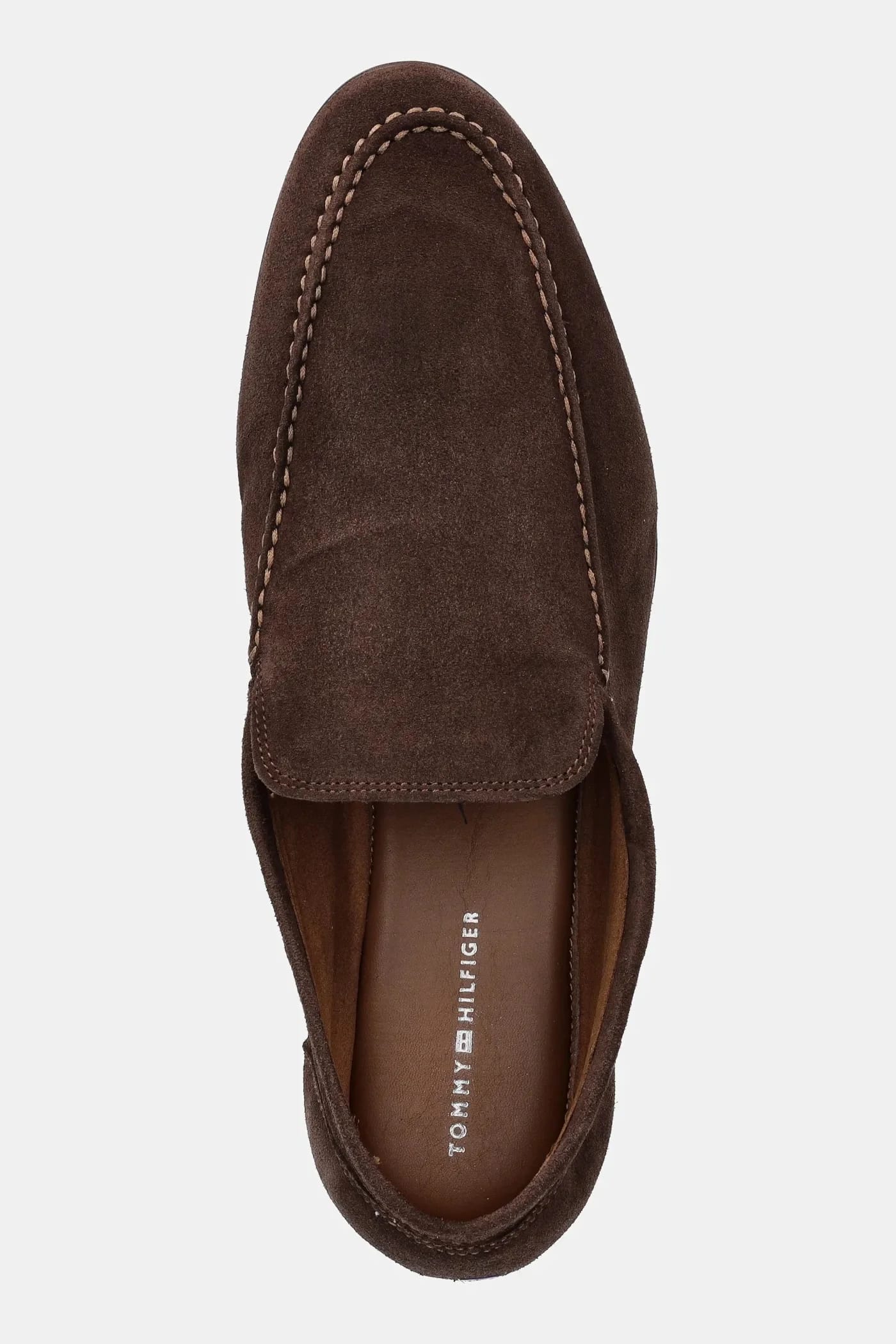 замшевые мокасины TH FLEXIBLE SUEDE LOAFER - фото 4