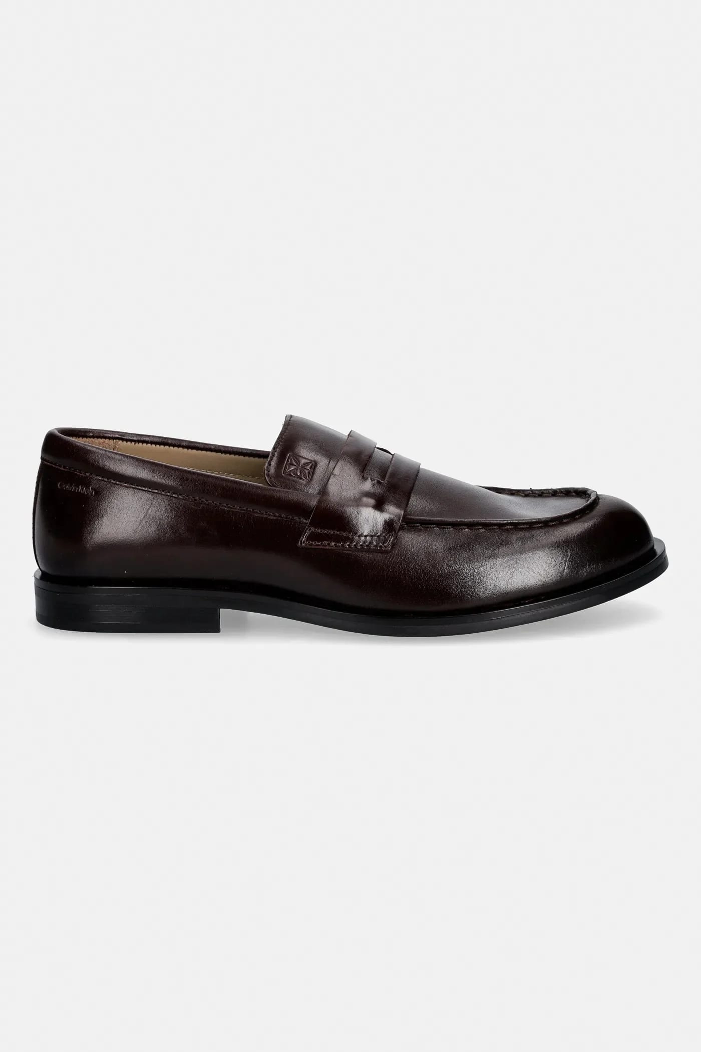 Кожаные мокасины ESS RUBBER PENNY LOAFER POL LTH - фото 2