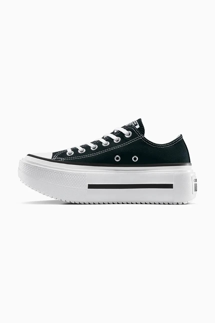 кроссовки Chuck Taylor All Star Lift Double Stack черные для мужчин - фото 3