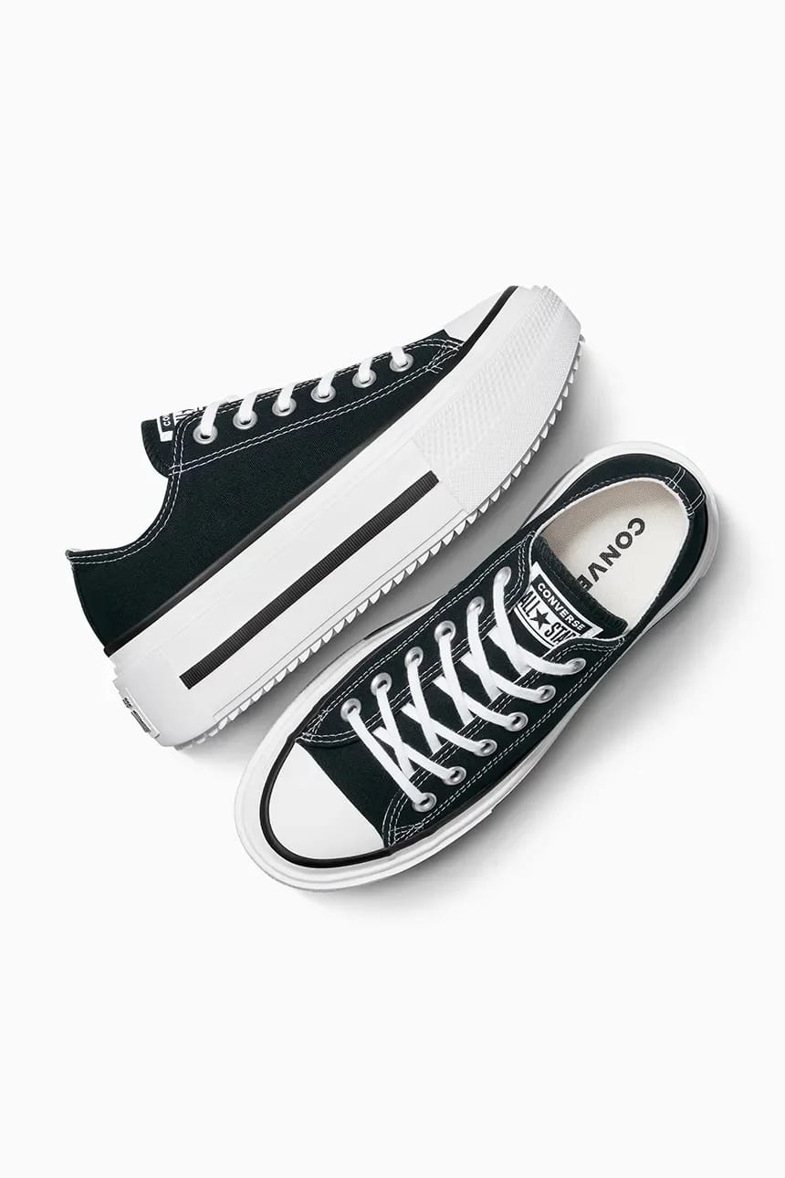 кроссовки Chuck Taylor All Star Lift Double Stack черные для мужчин - фото 5
