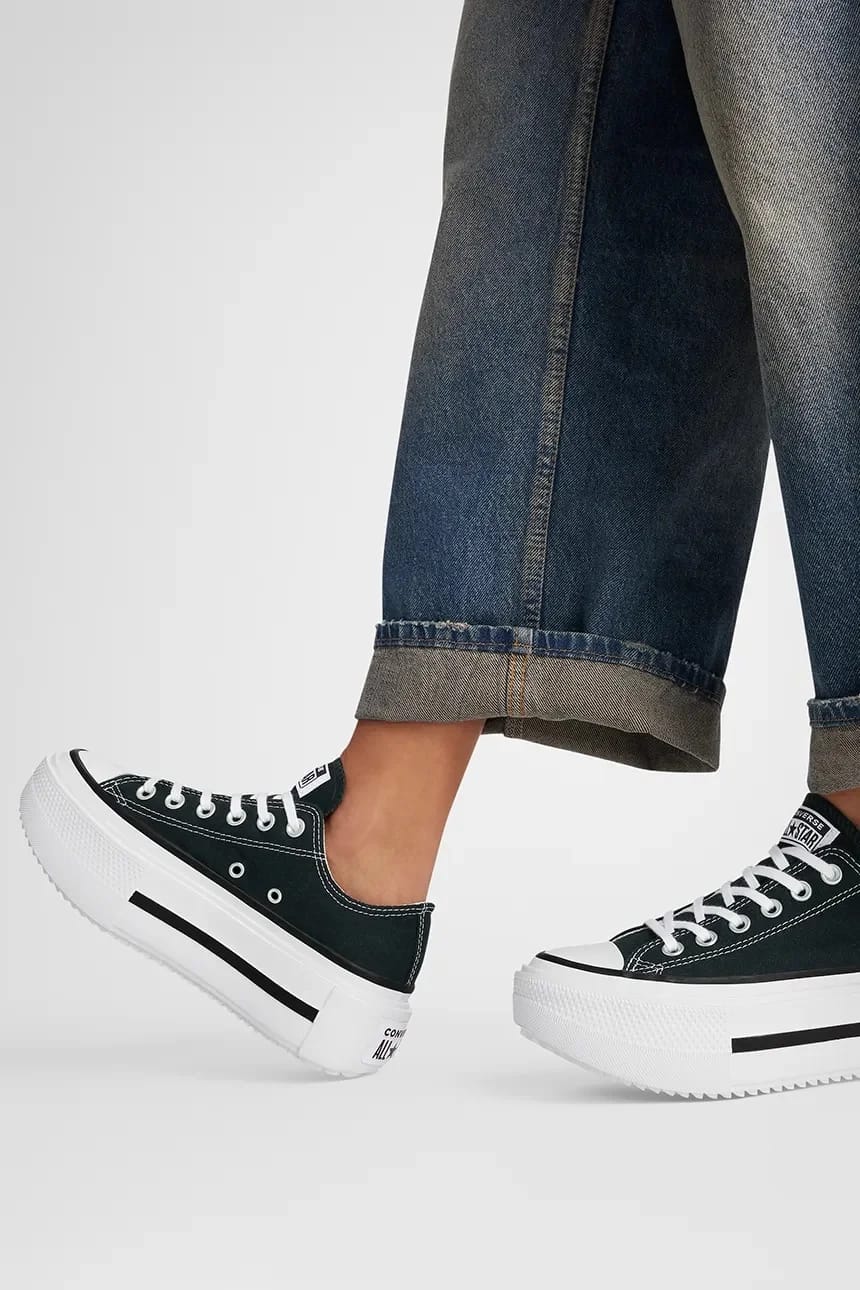 кроссовки Chuck Taylor All Star Lift Double Stack черные для мужчин - фото 8