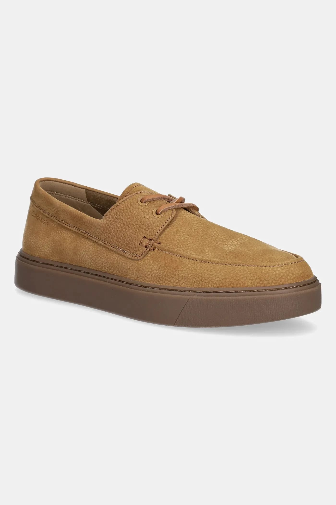 Мокасины HYBRID LACE UP BOAT из нубука NU
