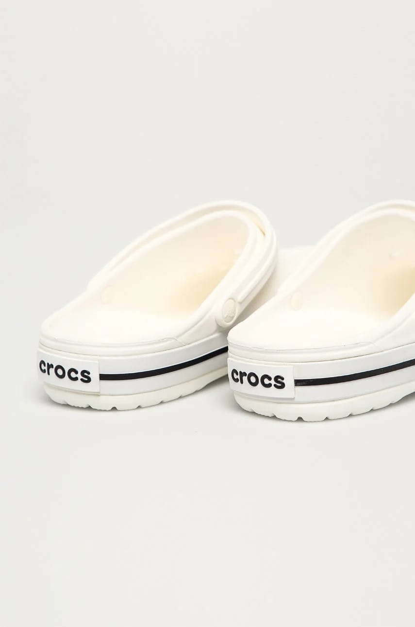 шлепанцы Crocband белые для мужчин - фото 3