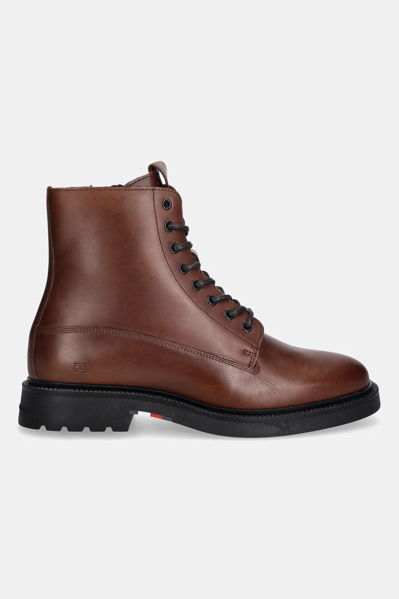 Высокие кожаные туфли HILFIGER COMFORT LWT LTH BOOT - фото 2