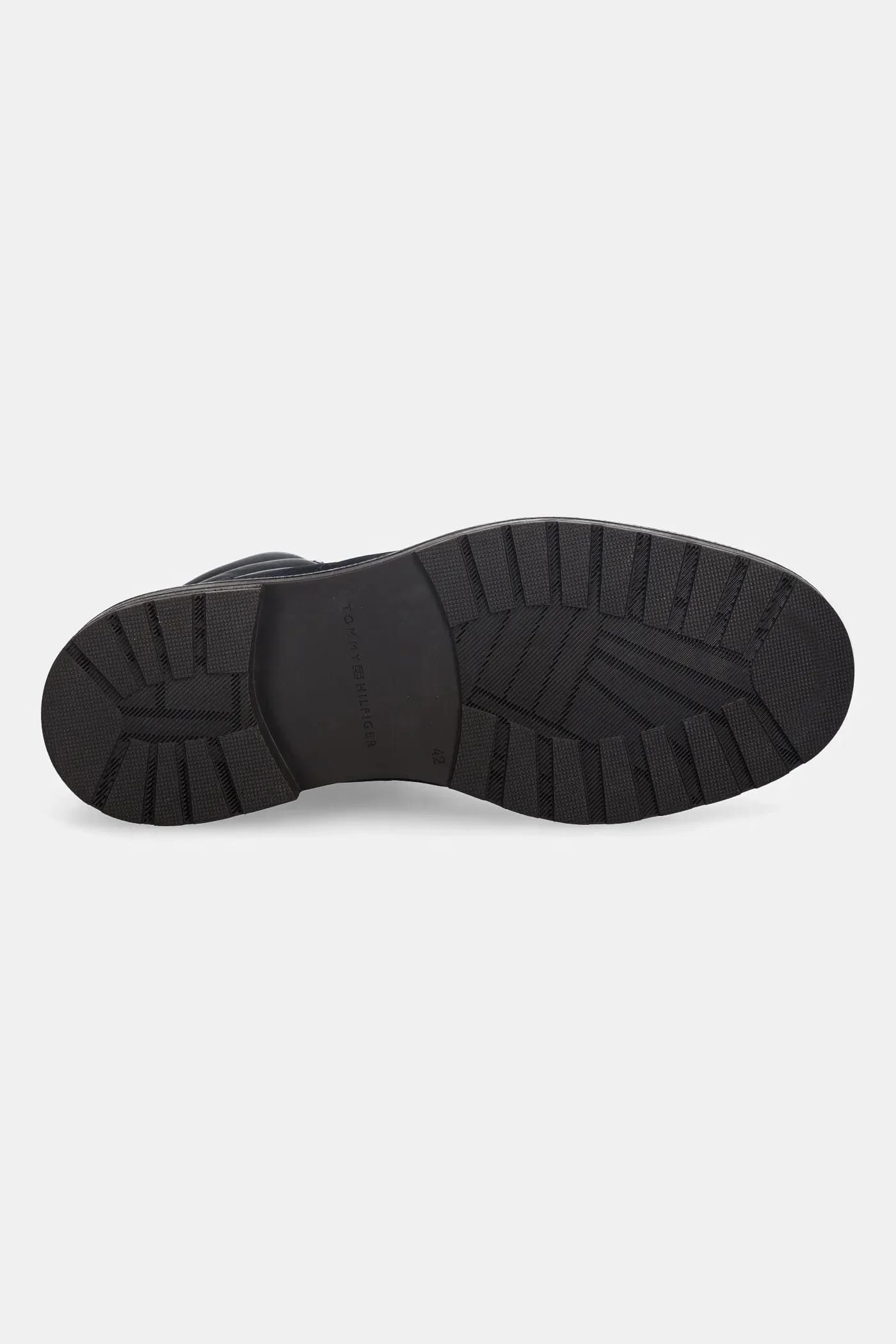 Туфли из нубука CLEATED HILFIGER WRM HOOK BOOT - фото 5