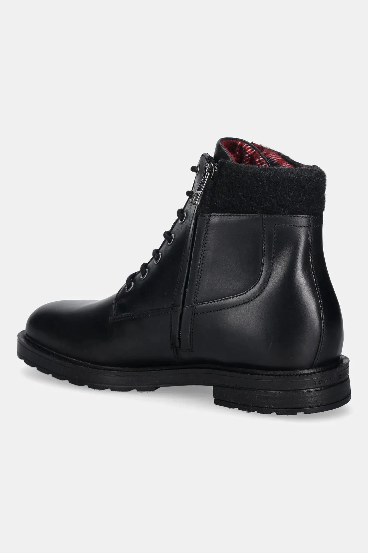 Кожаные ботинки CLEATED HILFIGER W LTH BOOT - фото 3