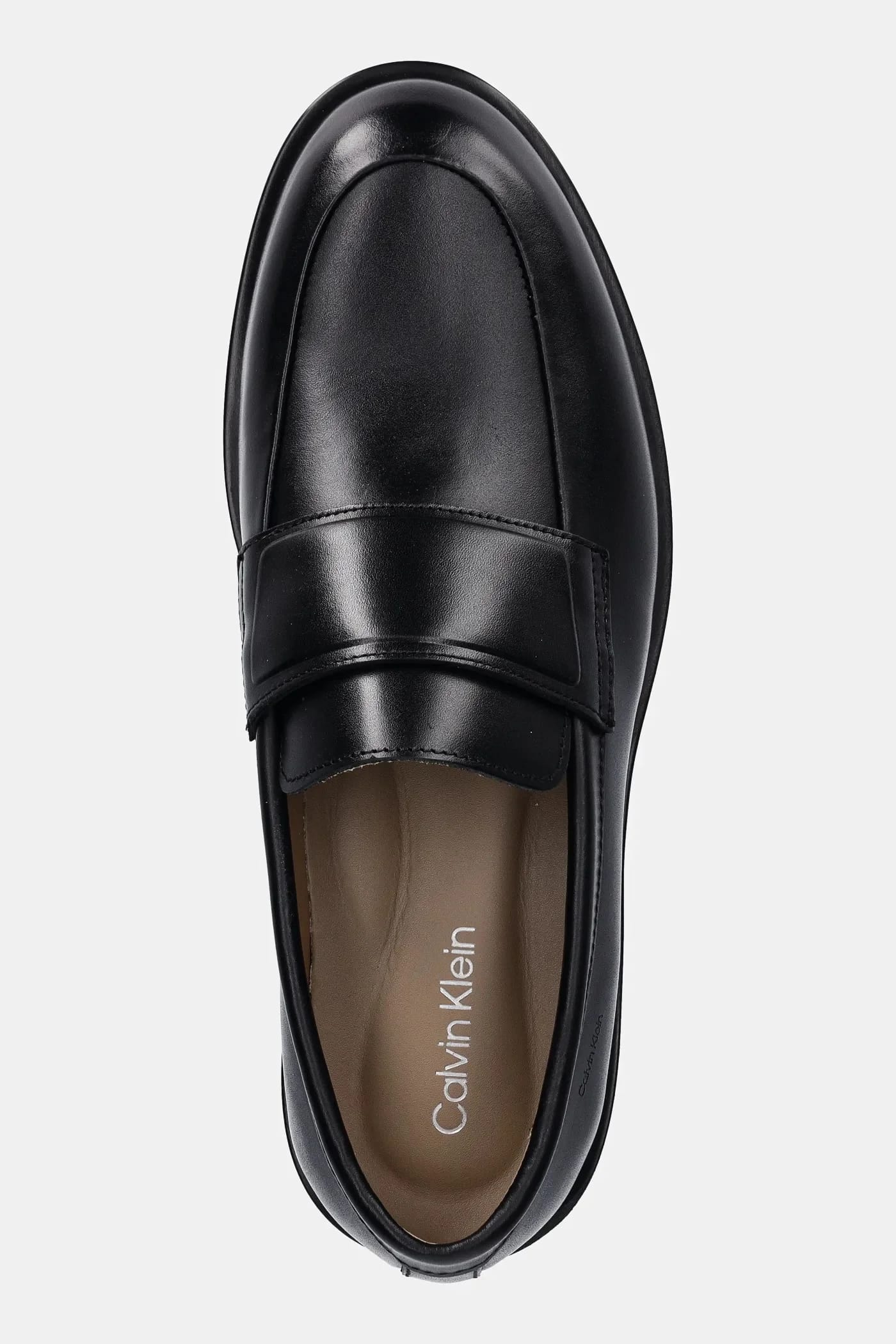 Кожаные мокасины ESS RUBBER BAND LOAFER LTH - фото 4