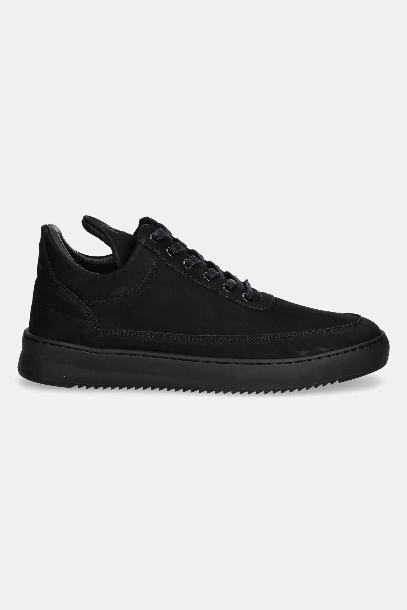 кроссовки Low Top Ripple из нубука черная - фото 2