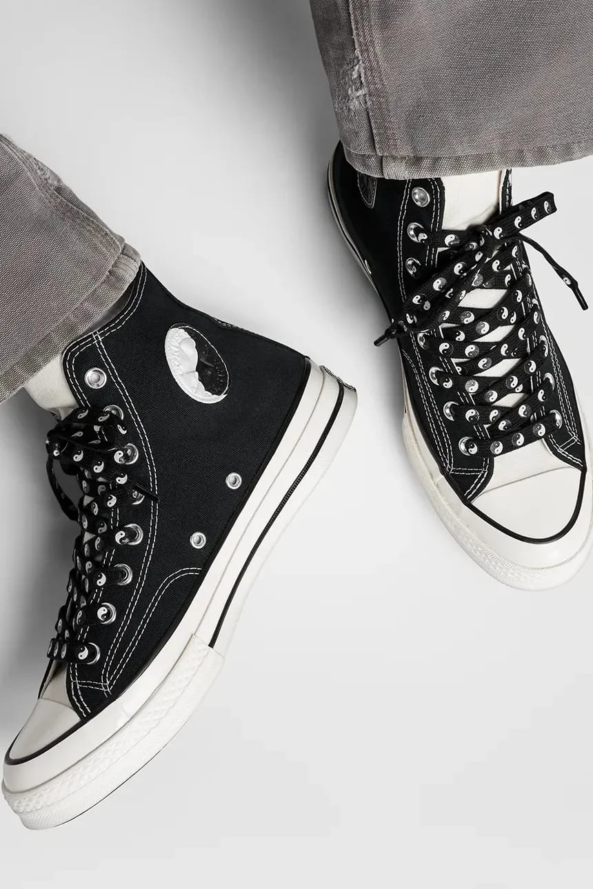 кроссовки Chuck 70 черные для мужчин - фото 11